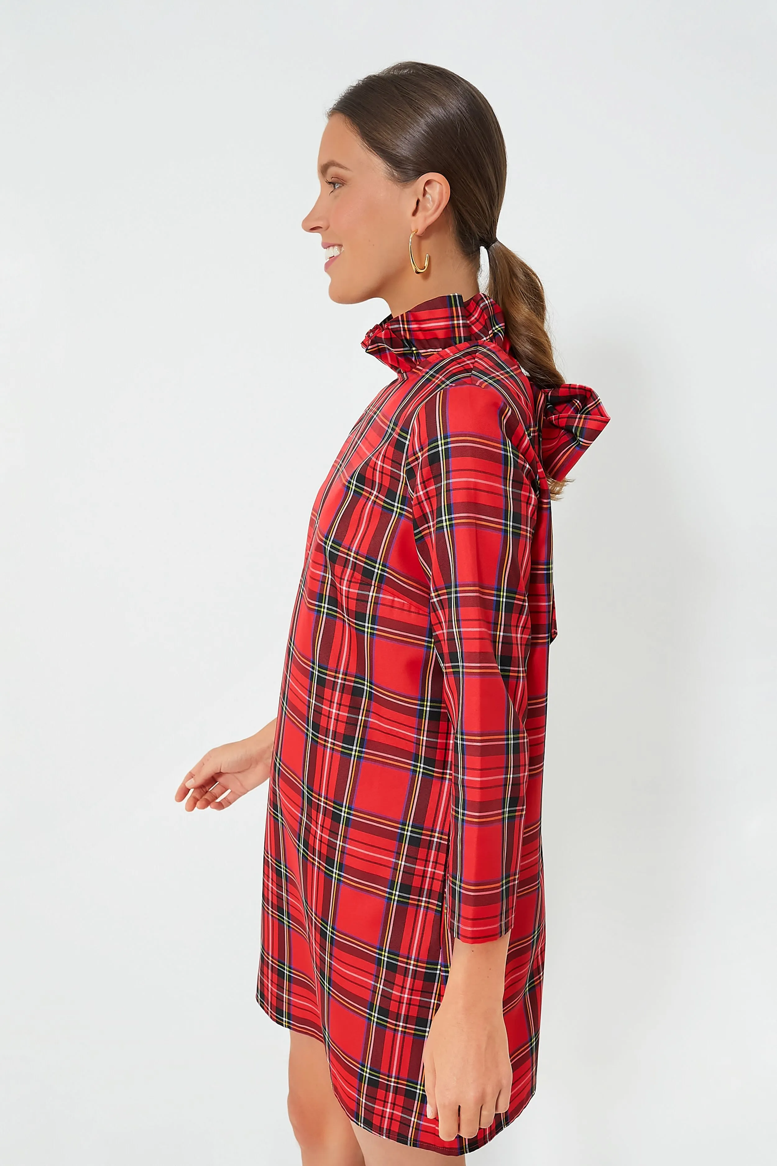 Royal Stewart Tartan Daphne Dress sold by Tuckernuck product image thumbnail 3