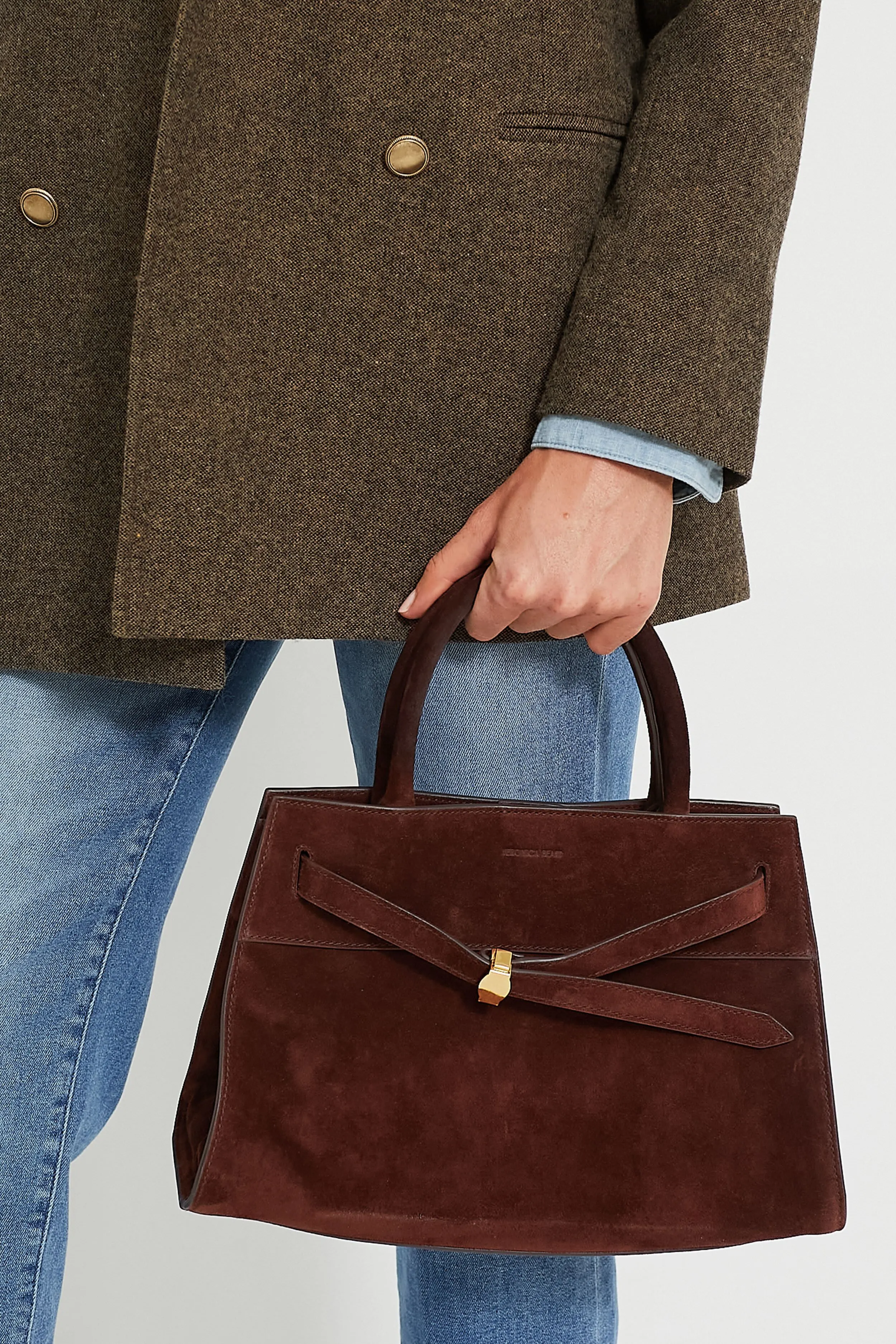 Chestnut Veronica Beard Dash Bag sold by Tuckernuck product image thumbnail 4
