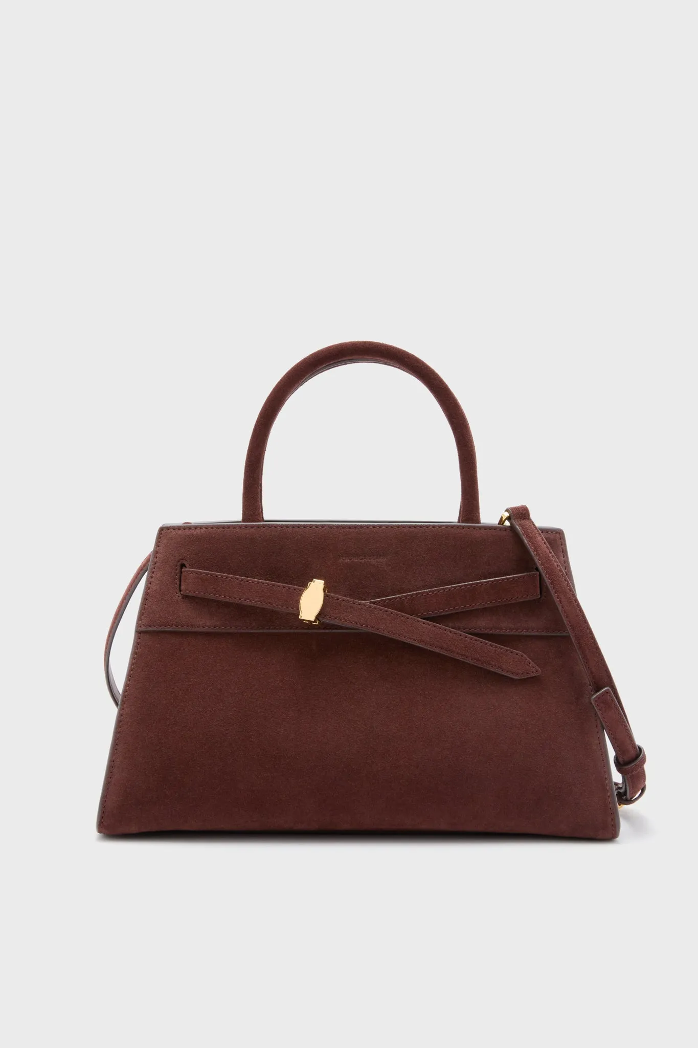 Chestnut Veronica Beard Dash Bag sold by Tuckernuck