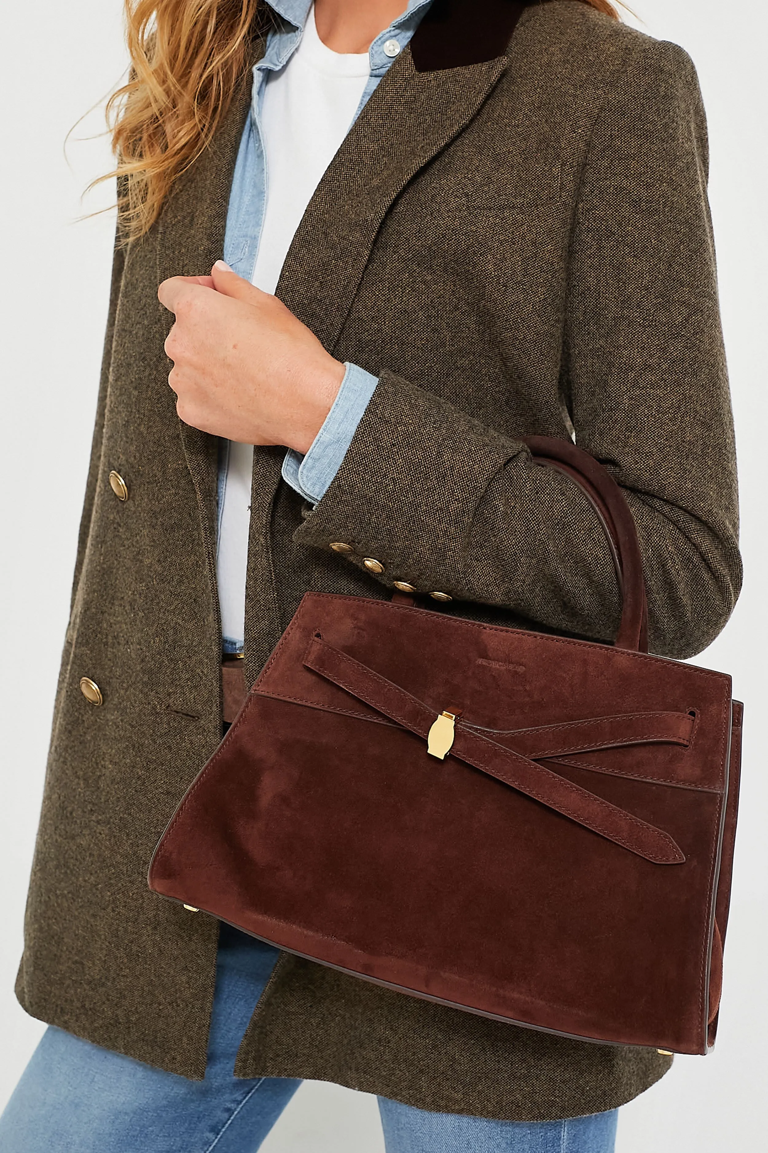 Chestnut Veronica Beard Dash Bag sold by Tuckernuck product image thumbnail 2