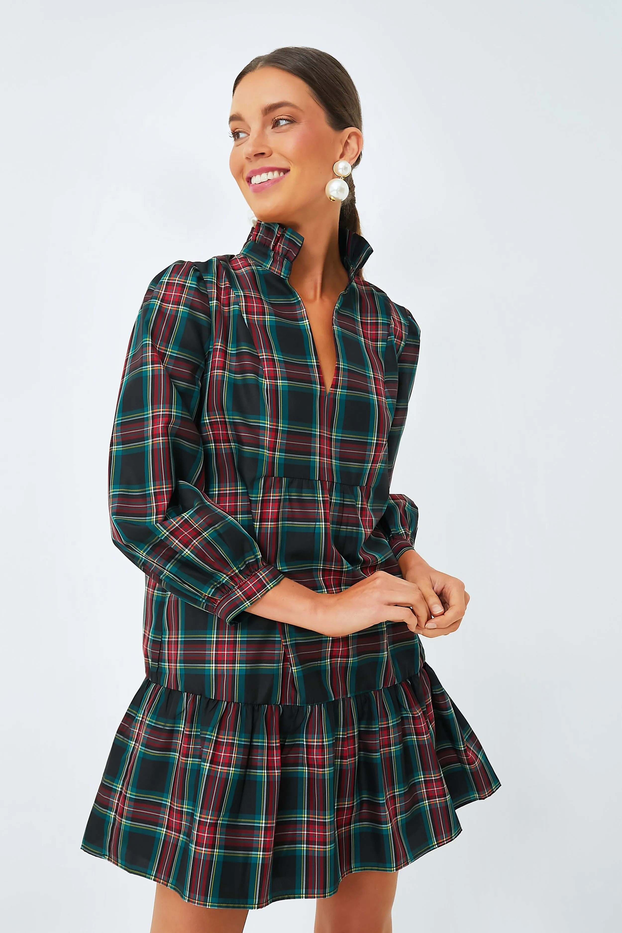 Highland Tartan Palmerston Dress sold by Tuckernuck product image thumbnail 3