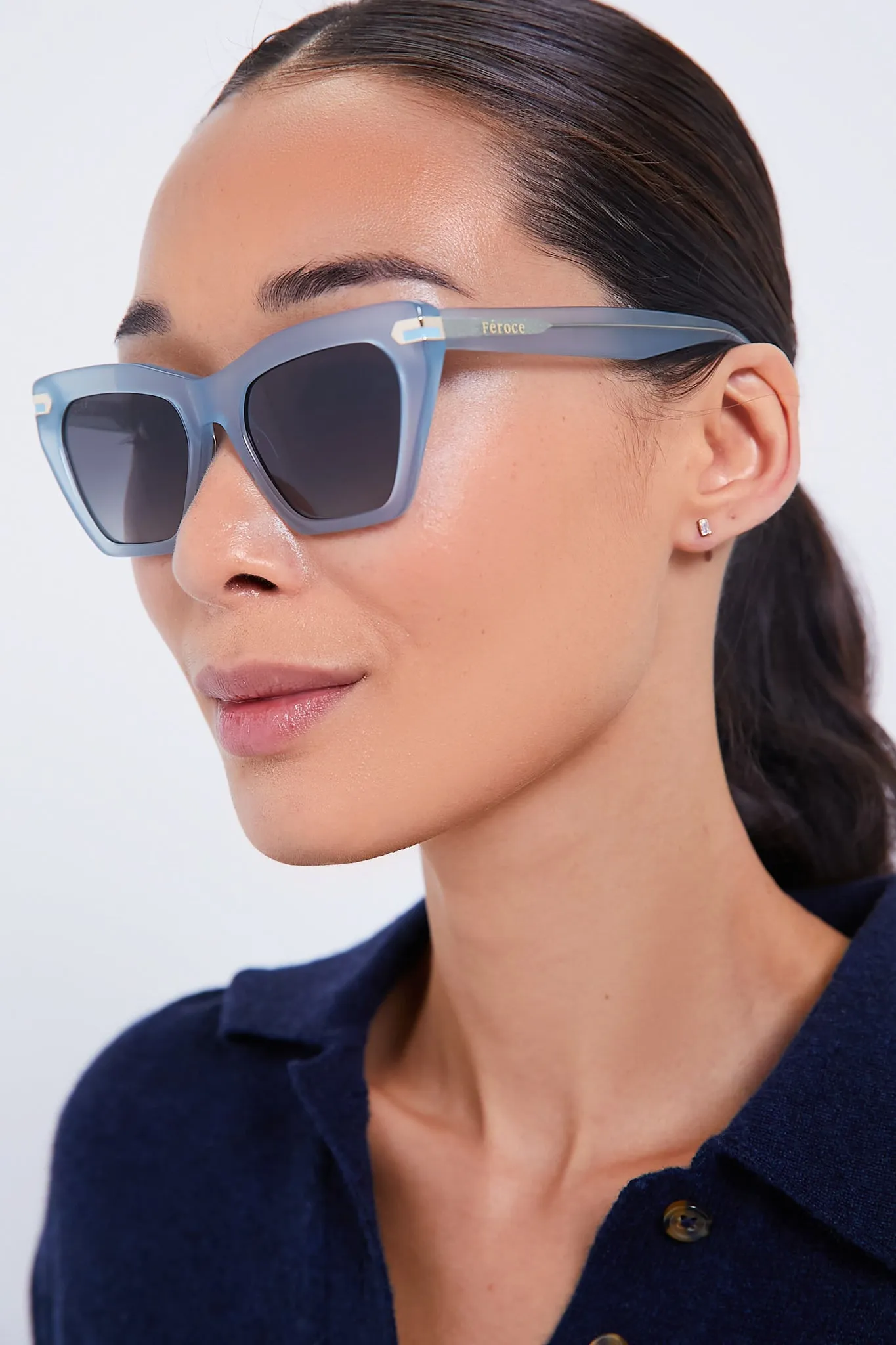 Denim Heather Sunglasses sold by Tuckernuck product image thumbnail 2