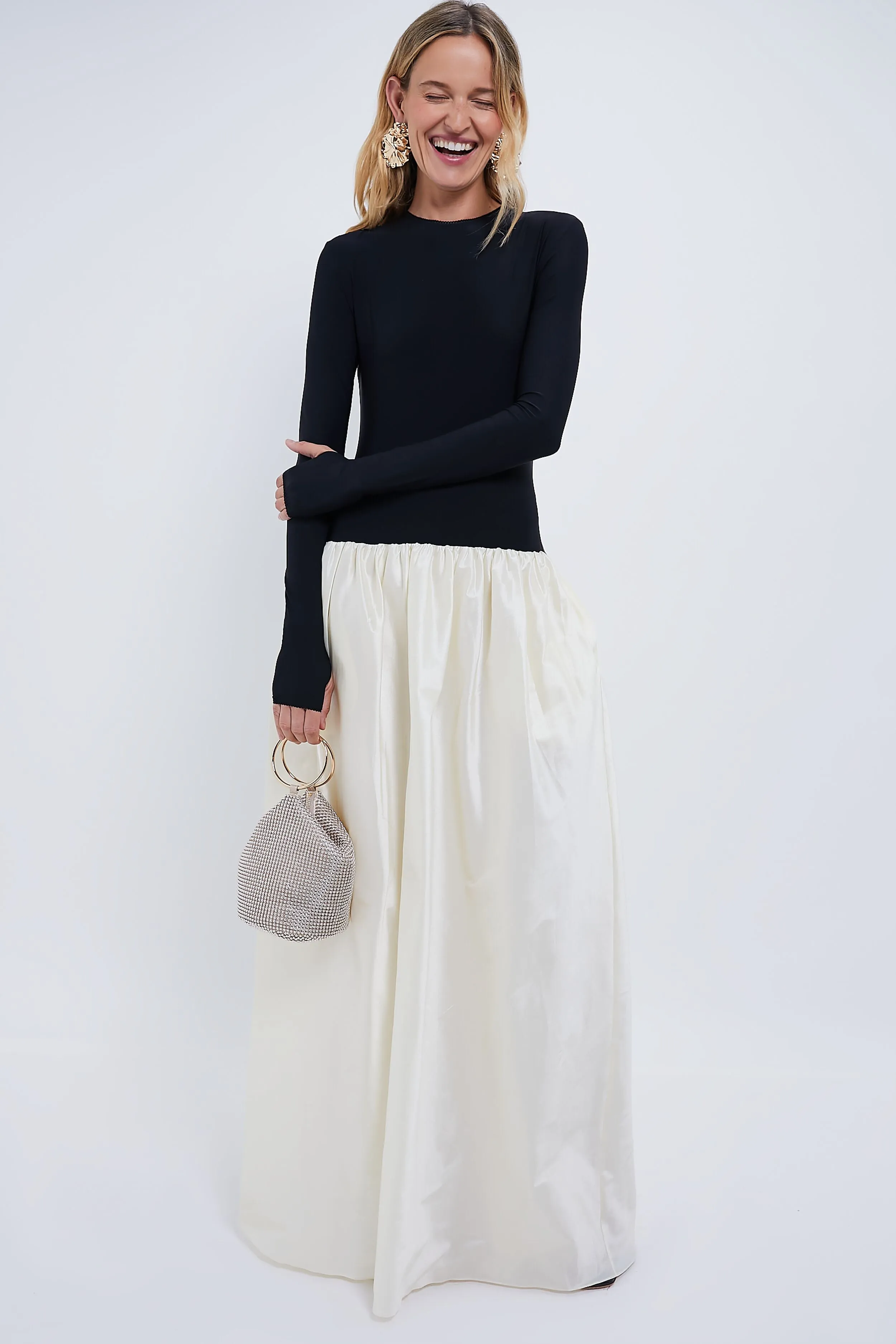 Gold Bianca Ball Mesh Handle Bag sold by Tuckernuck product image thumbnail 3