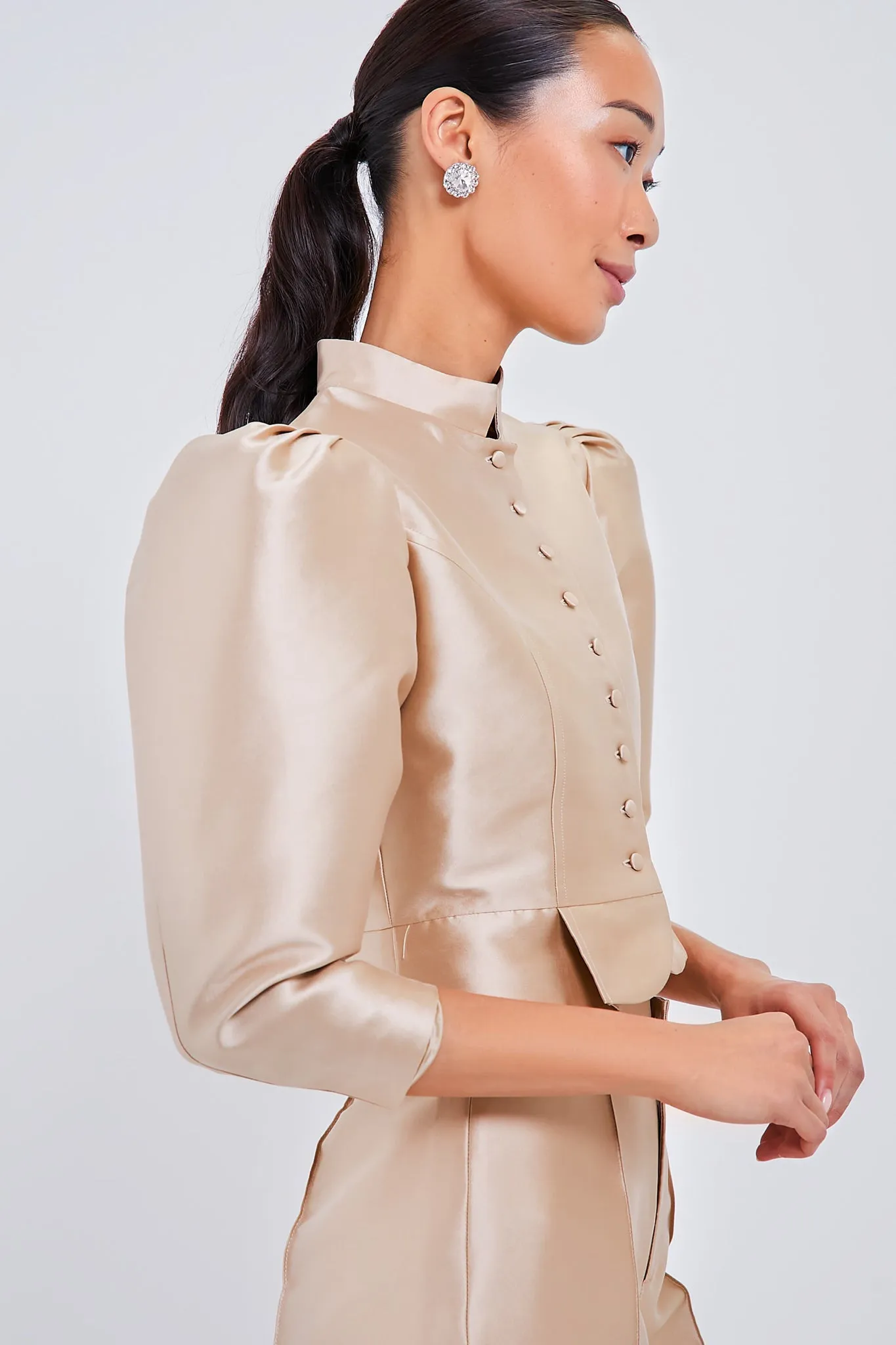 Beige Amoako Smart Jacket sold by Tuckernuck product image thumbnail 3