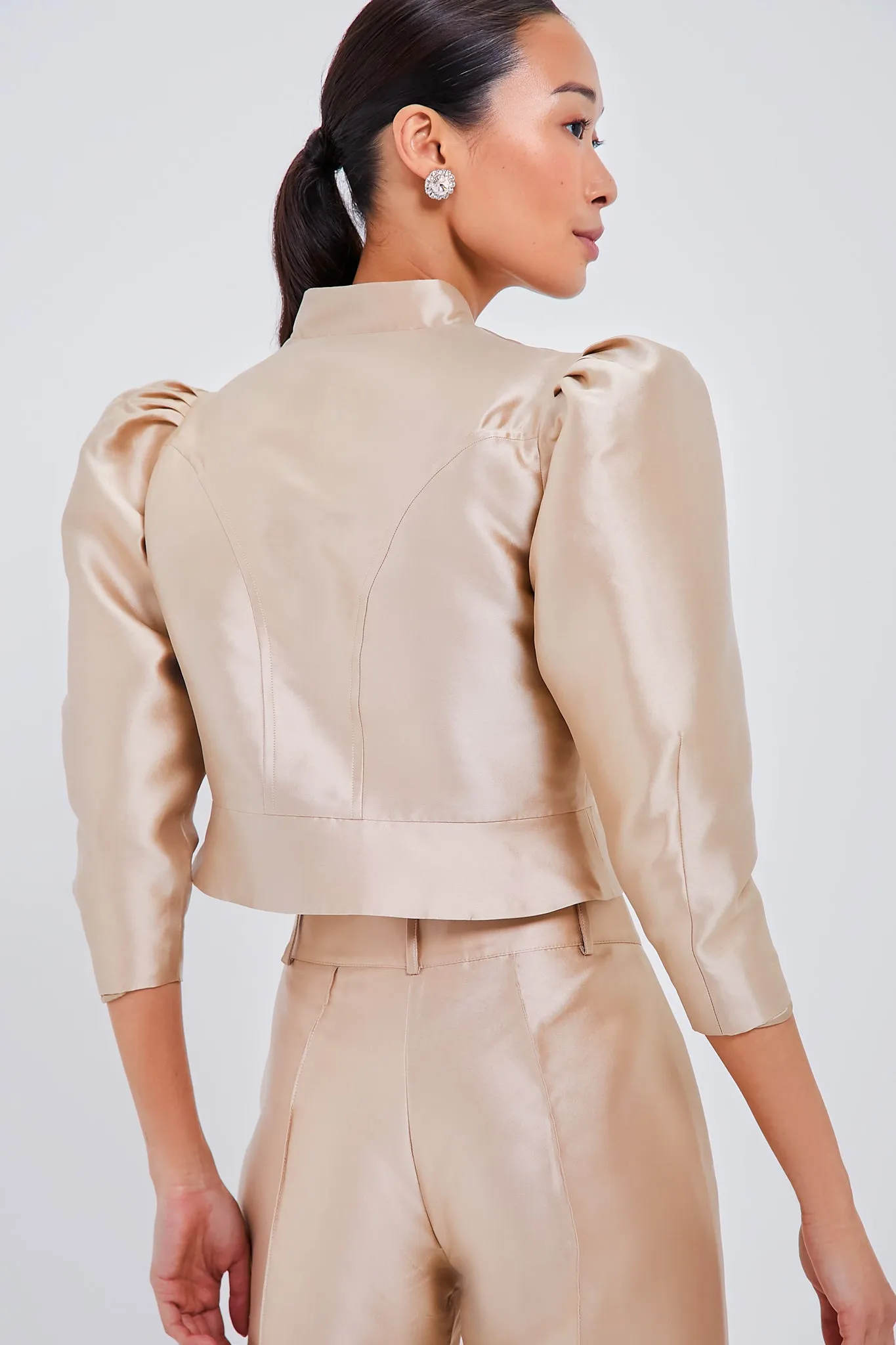 Beige Amoako Smart Jacket sold by Tuckernuck product image thumbnail 4