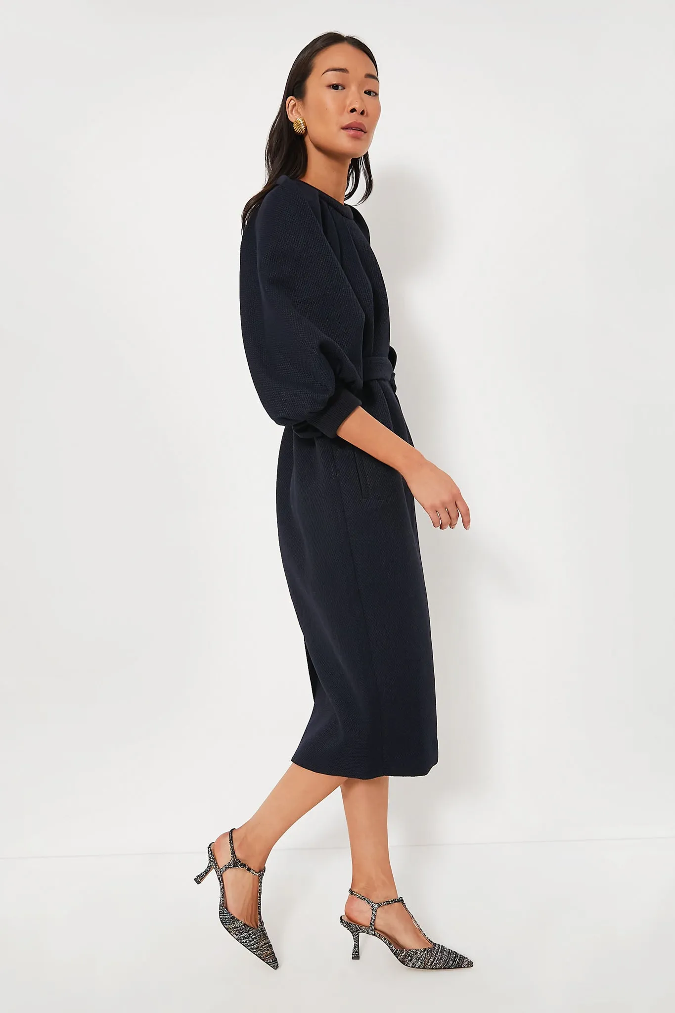 Navy Elsa Dress sold by Tuckernuck product image thumbnail 3