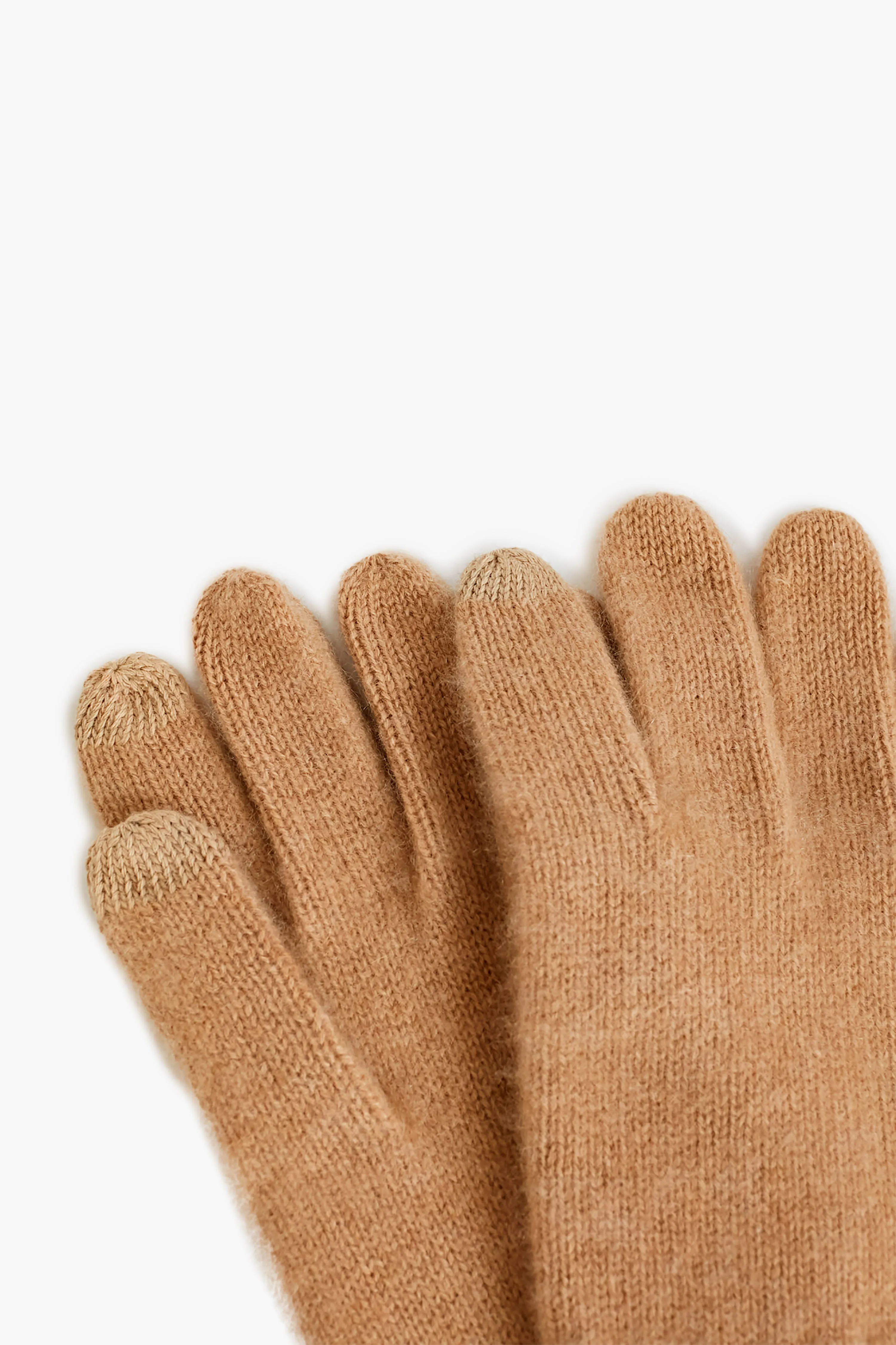 Camel Cashmere Texting Gloves sold by Tuckernuck product image thumbnail 4