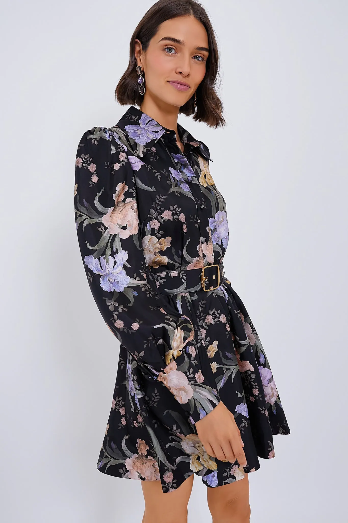 Iris Sherbet Eden Belted Flip Mini Dress sold by Tuckernuck product image thumbnail 3
