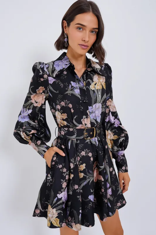 Iris Sherbet Eden Belted Flip Mini Dress sold by Tuckernuck