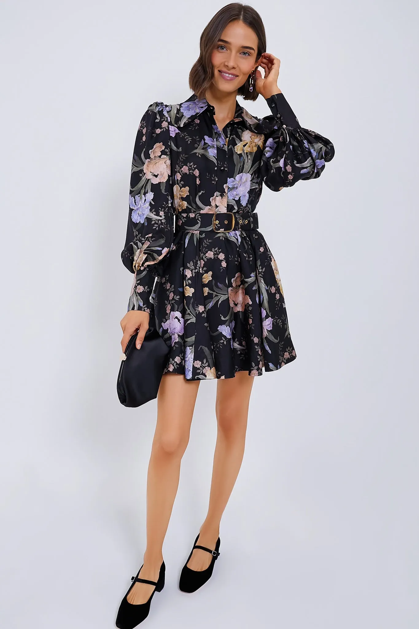 Iris Sherbet Eden Belted Flip Mini Dress sold by Tuckernuck product image thumbnail 2