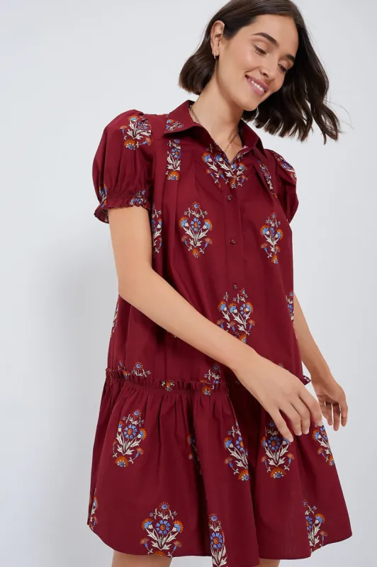 Mulberry Fleur Drifter Mini Dress made by Tuckernuck