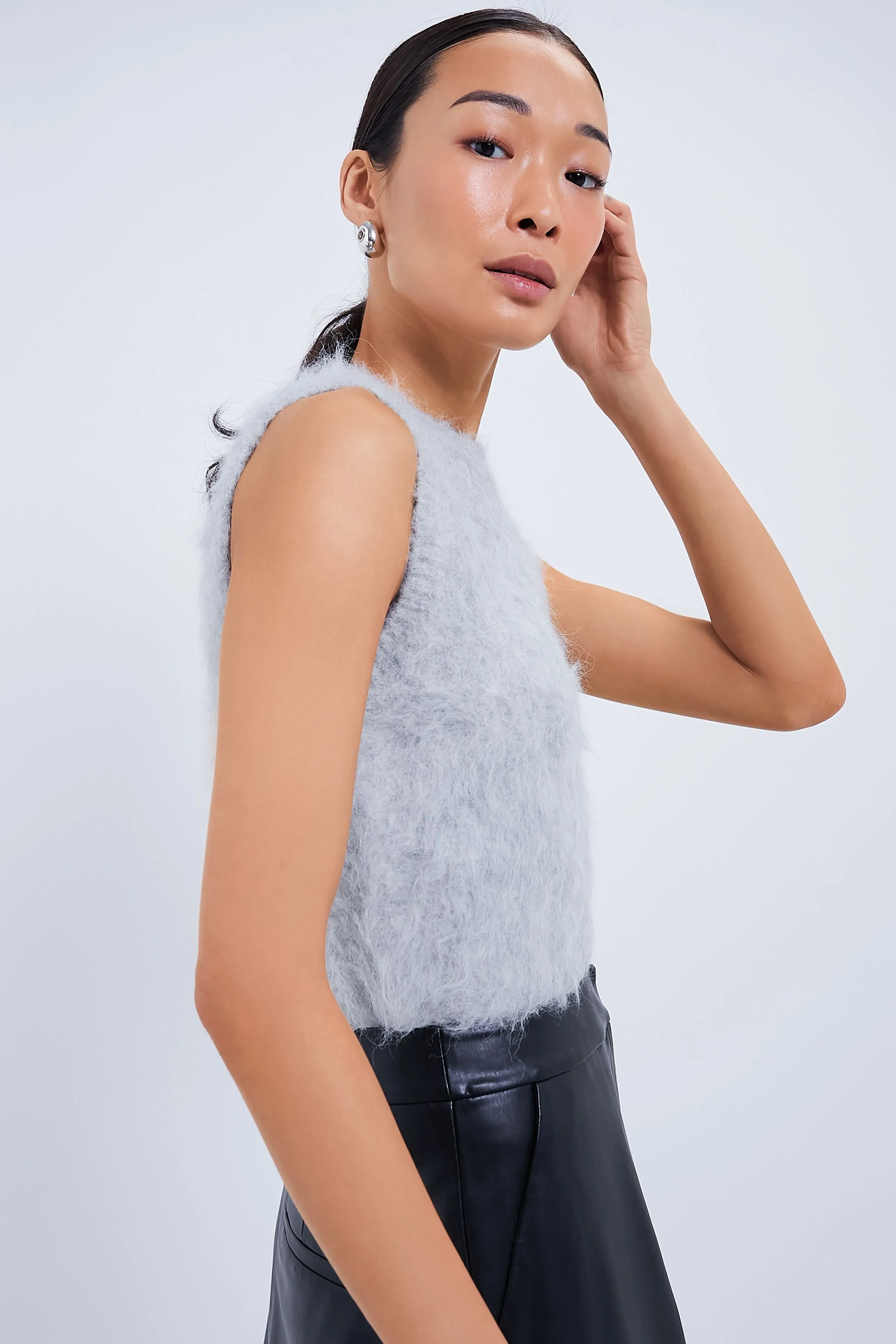 Mist Carmella Sweater Vest sold by Tuckernuck product image thumbnail 3