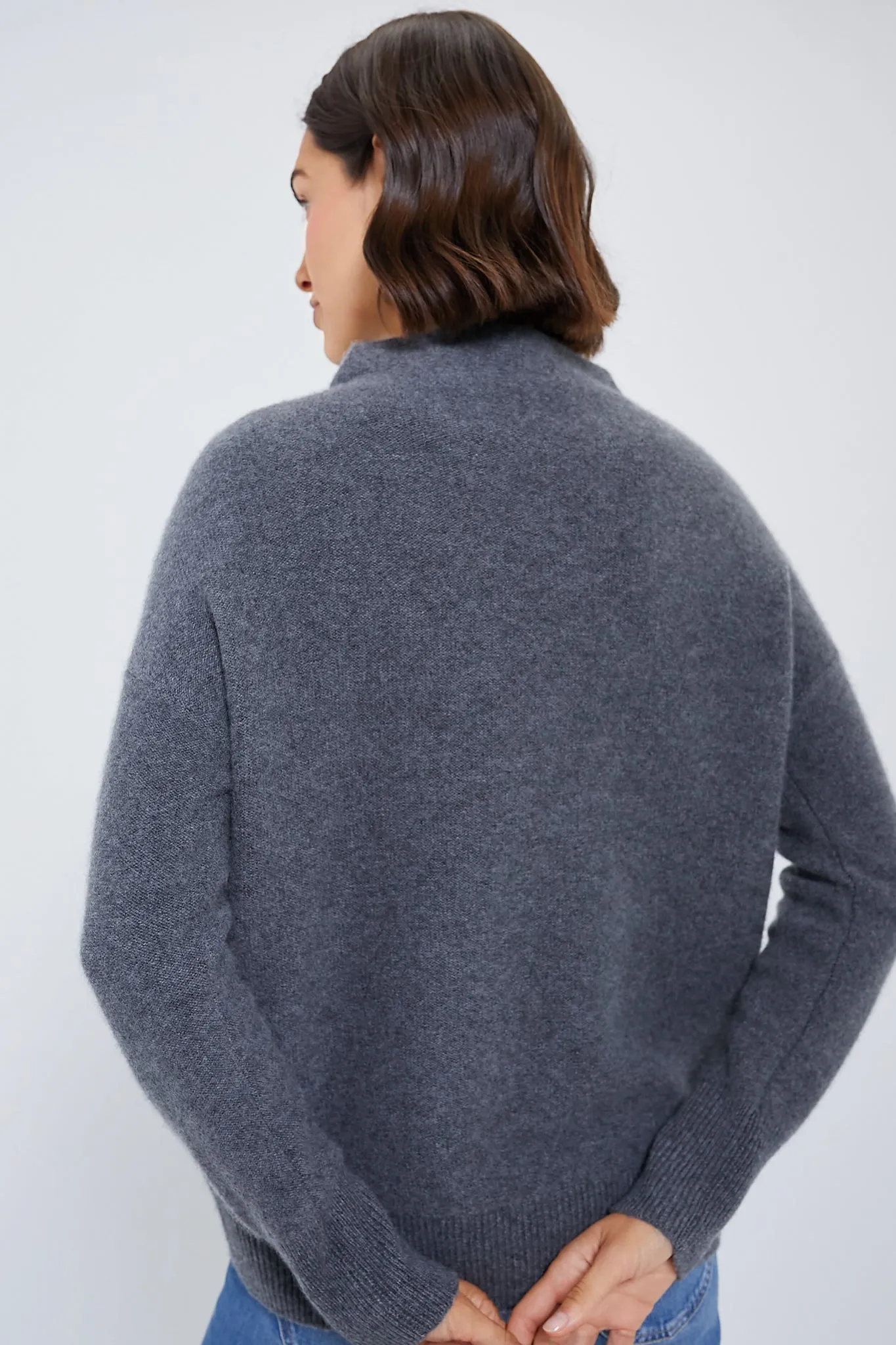 Graphite Boiled Funnel Neck Pullover sold by Tuckernuck product image thumbnail 4