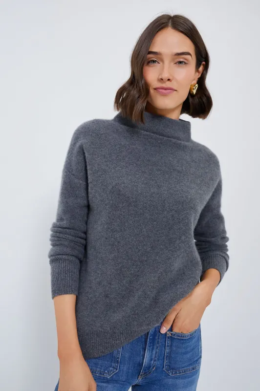 Graphite Boiled Funnel Neck Pullover sold by Tuckernuck