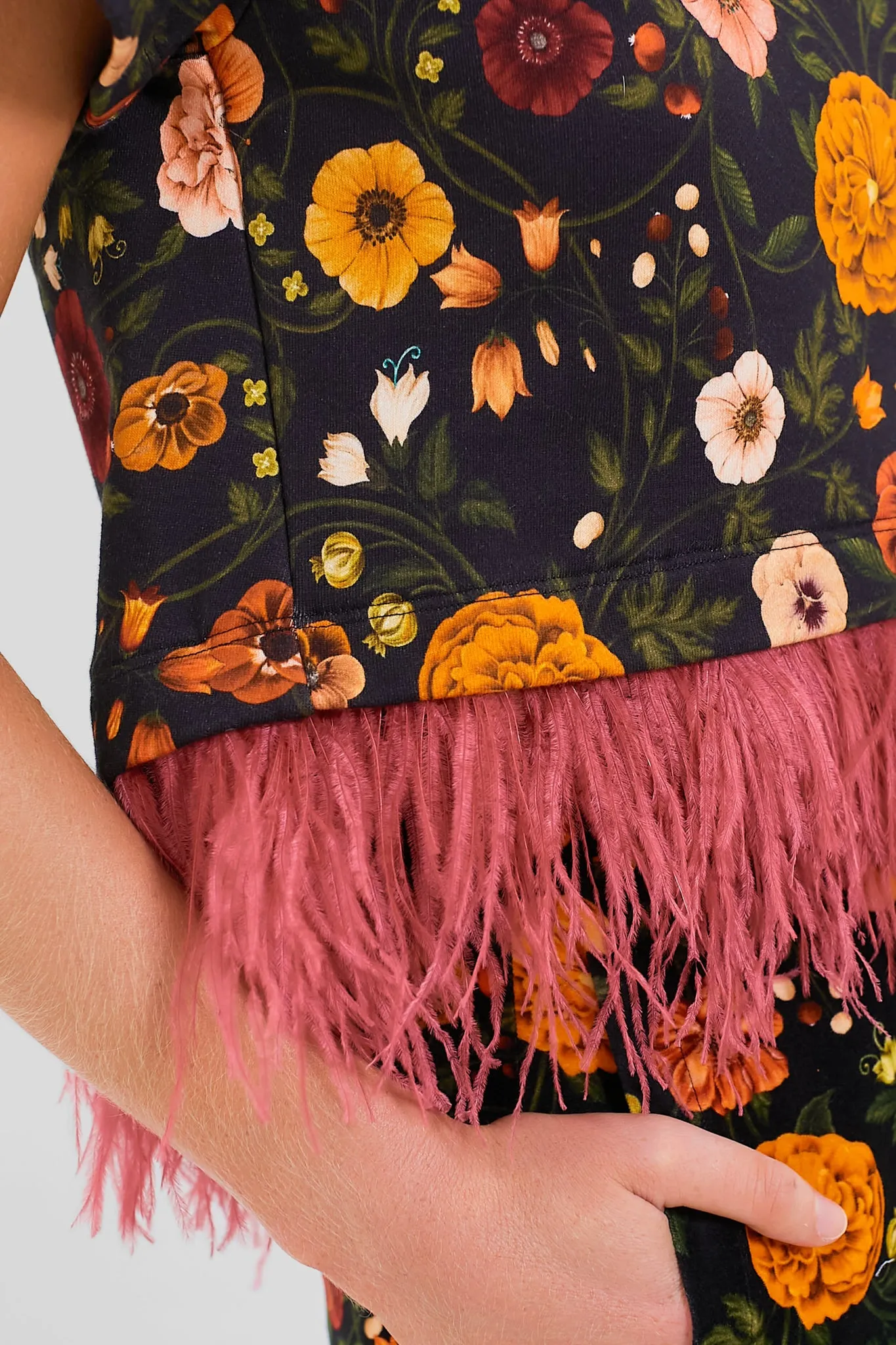 Botticelli La Scala Tee with Feathers sold by Tuckernuck product image thumbnail 5