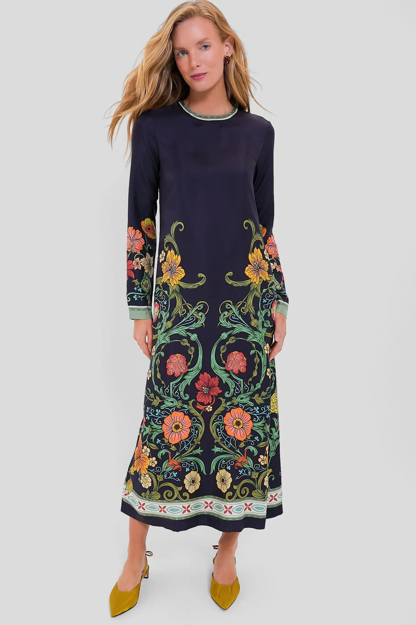 Botticelli Placee Long Sleeve Swing Dress sold by Tuckernuck