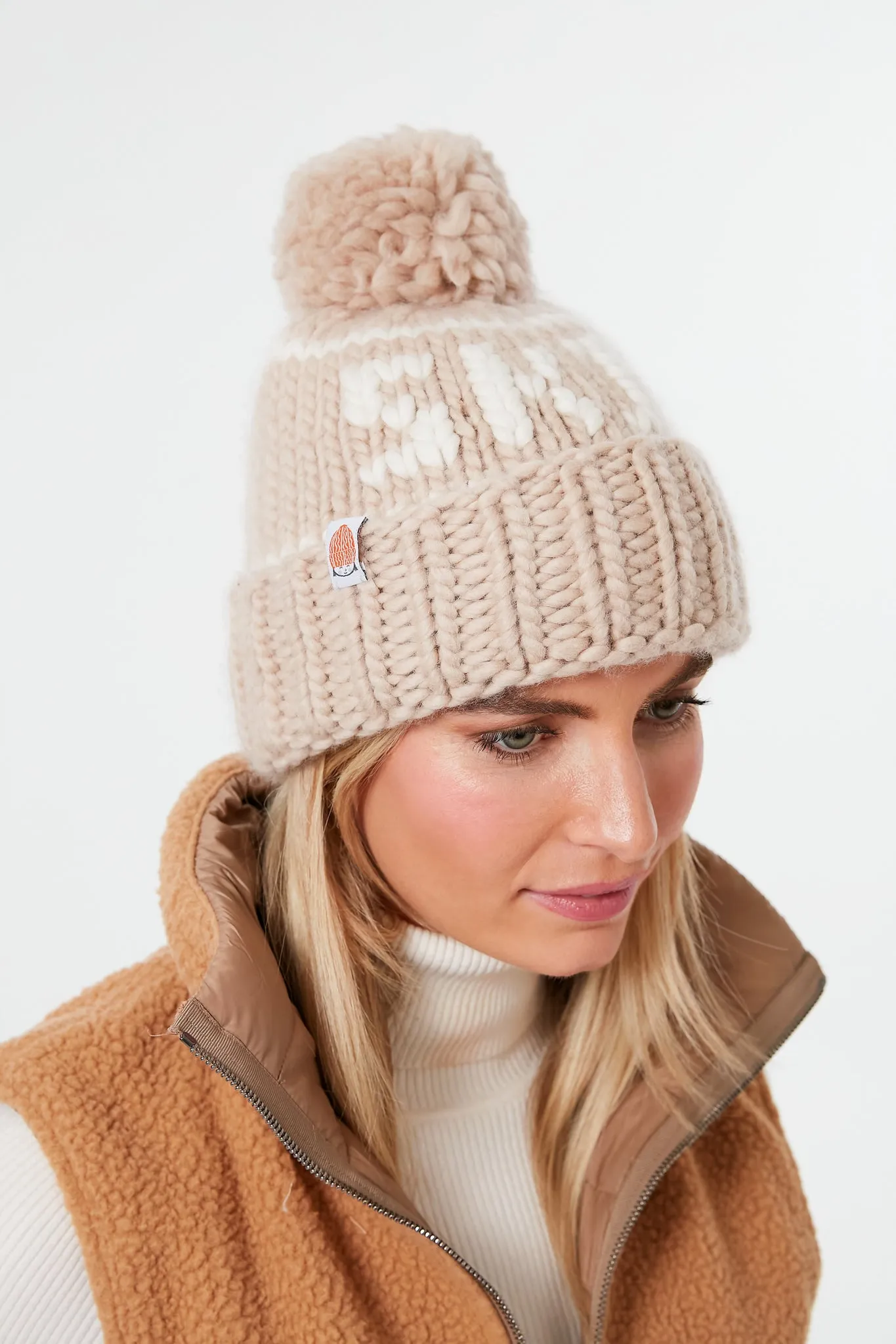 Exclusive Camel Ski Beanie sold by Tuckernuck product image thumbnail 2