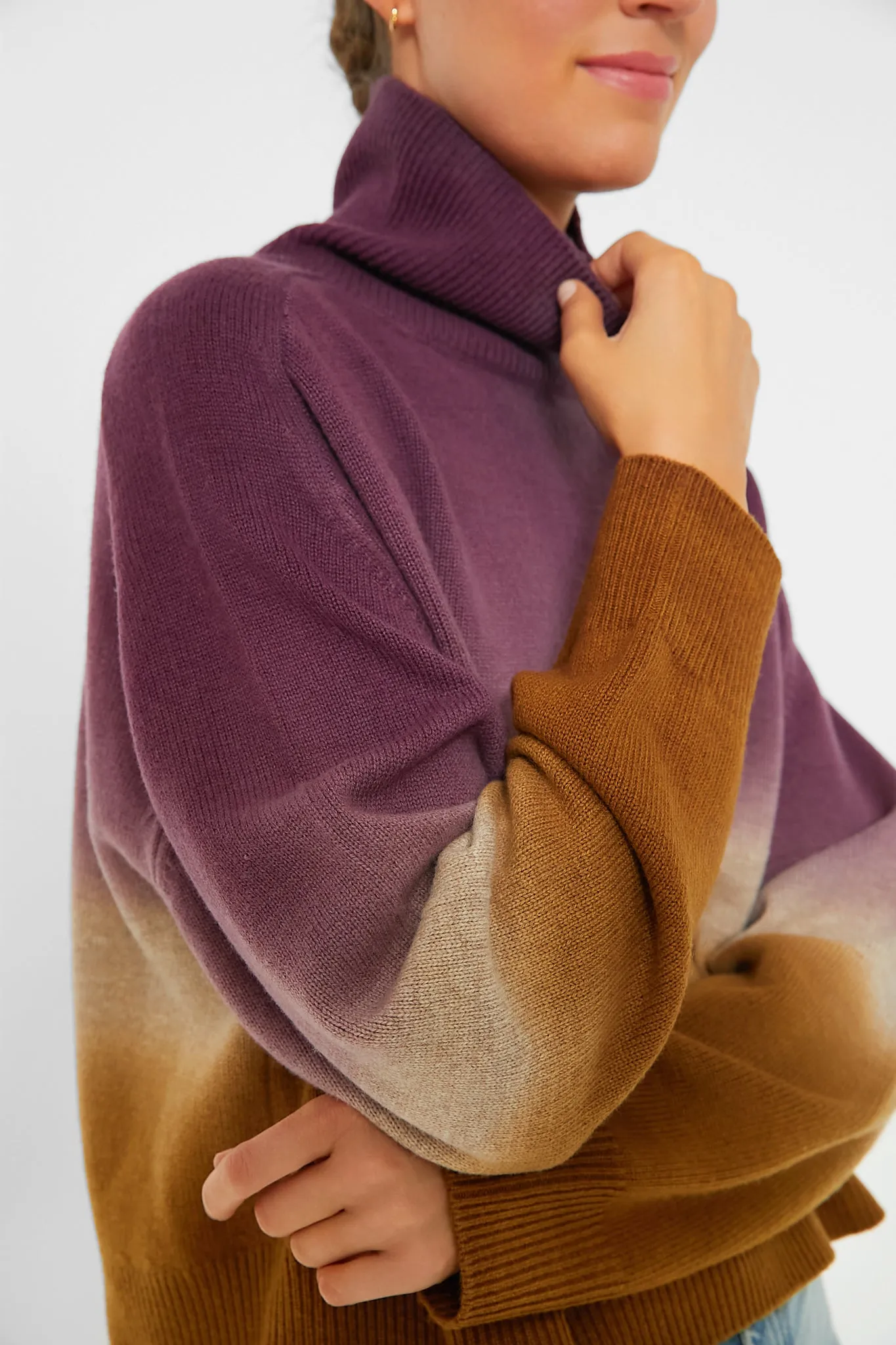 Aubergine Dora Sweater sold by Tuckernuck product image thumbnail 5