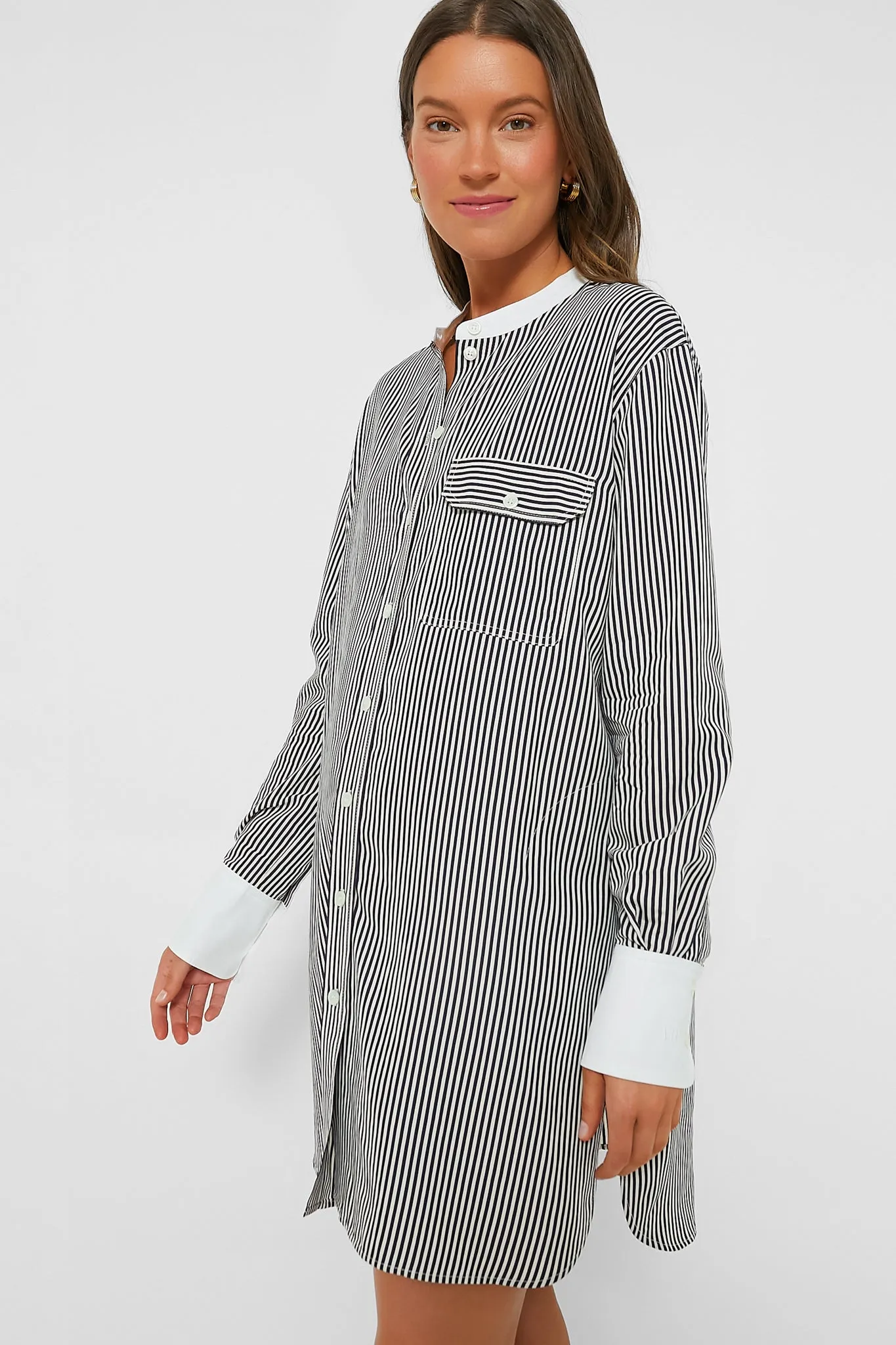 Noir Dao Shirt Dress sold by Tuckernuck product image thumbnail 3