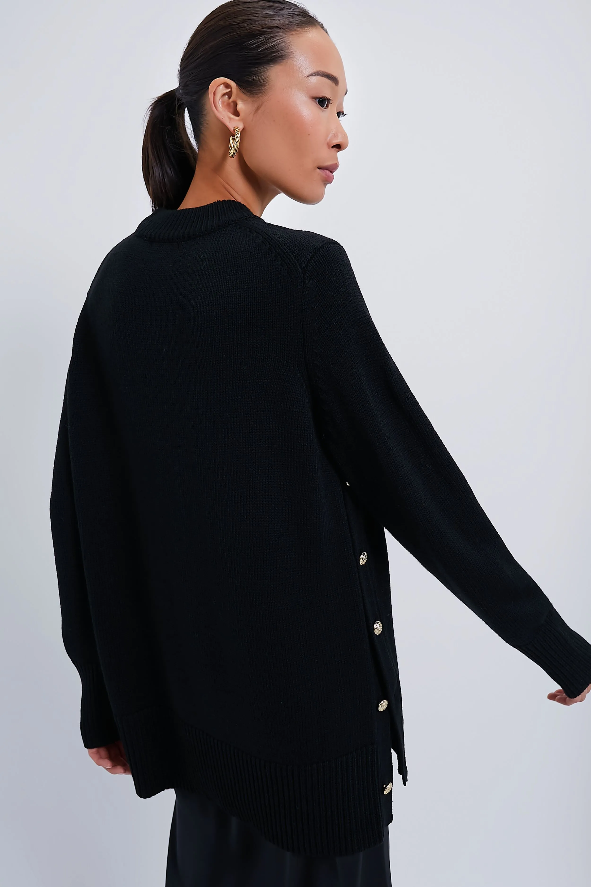 Black Bexley Sweater sold by Tuckernuck product image thumbnail 4