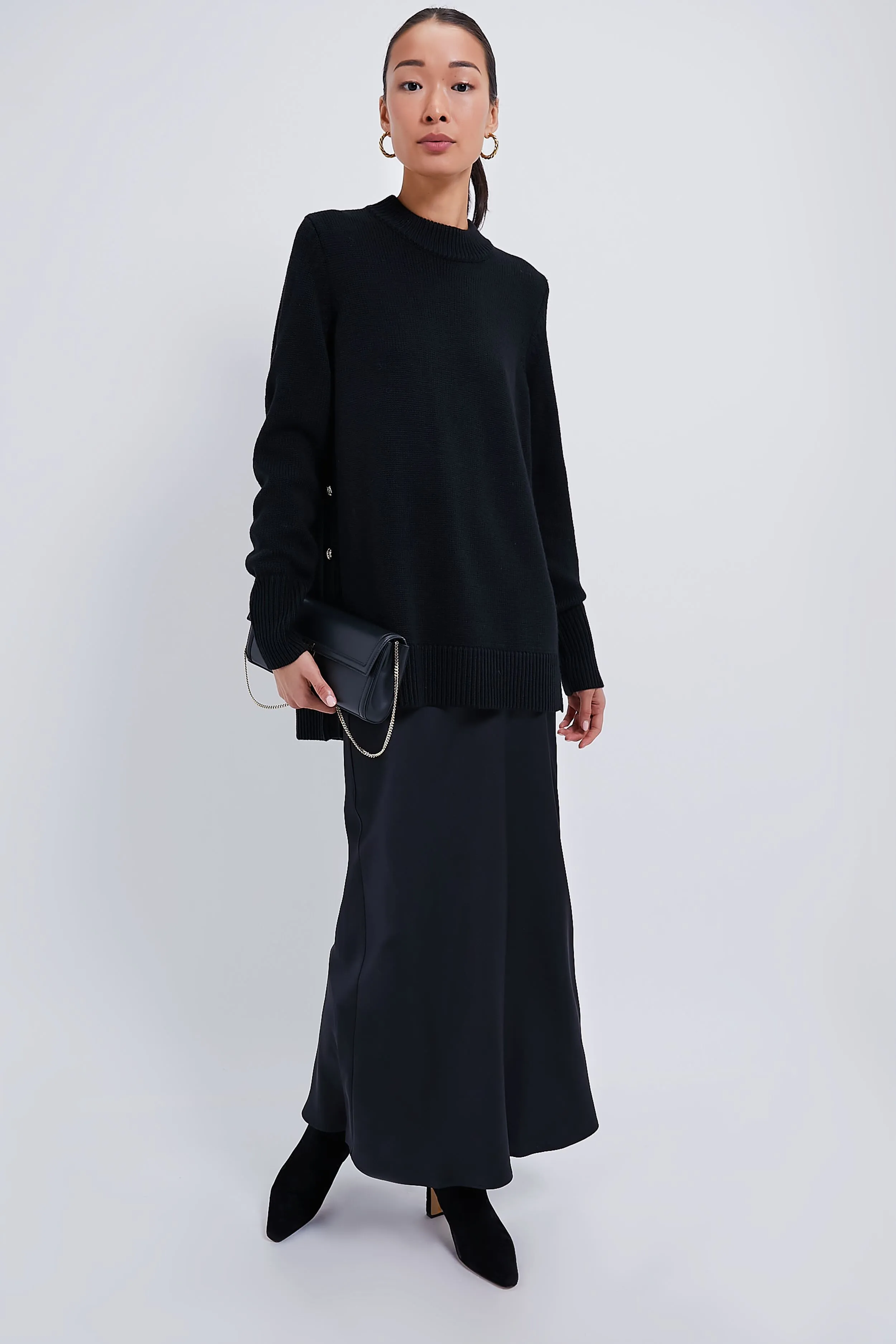 Black Bexley Sweater sold by Tuckernuck product image thumbnail 2