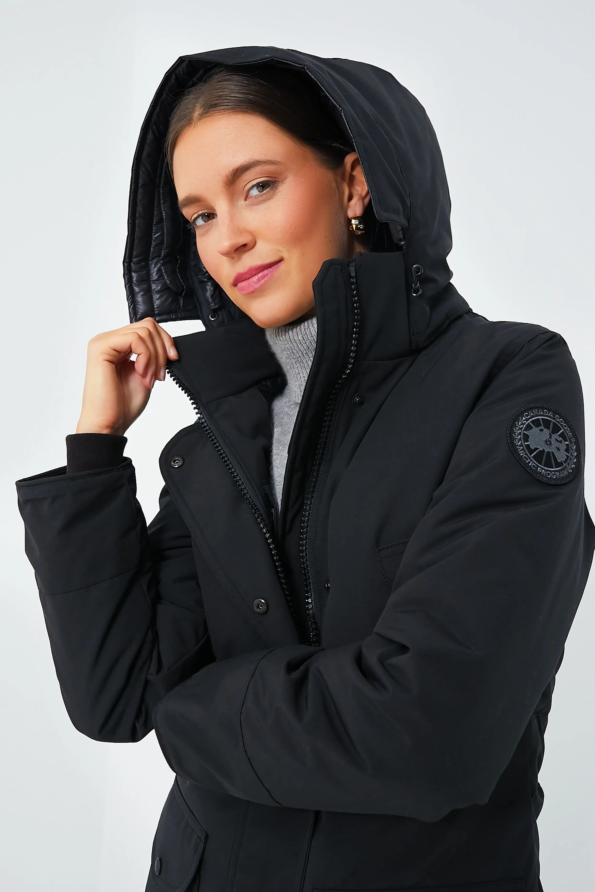 Black Noir Black Disc Trillium Parka sold by Tuckernuck product image thumbnail 5