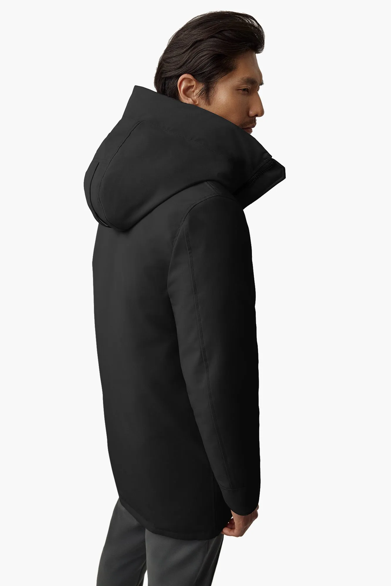 Black Mens Black Disc Langford Parka sold by Tuckernuck product image thumbnail 2