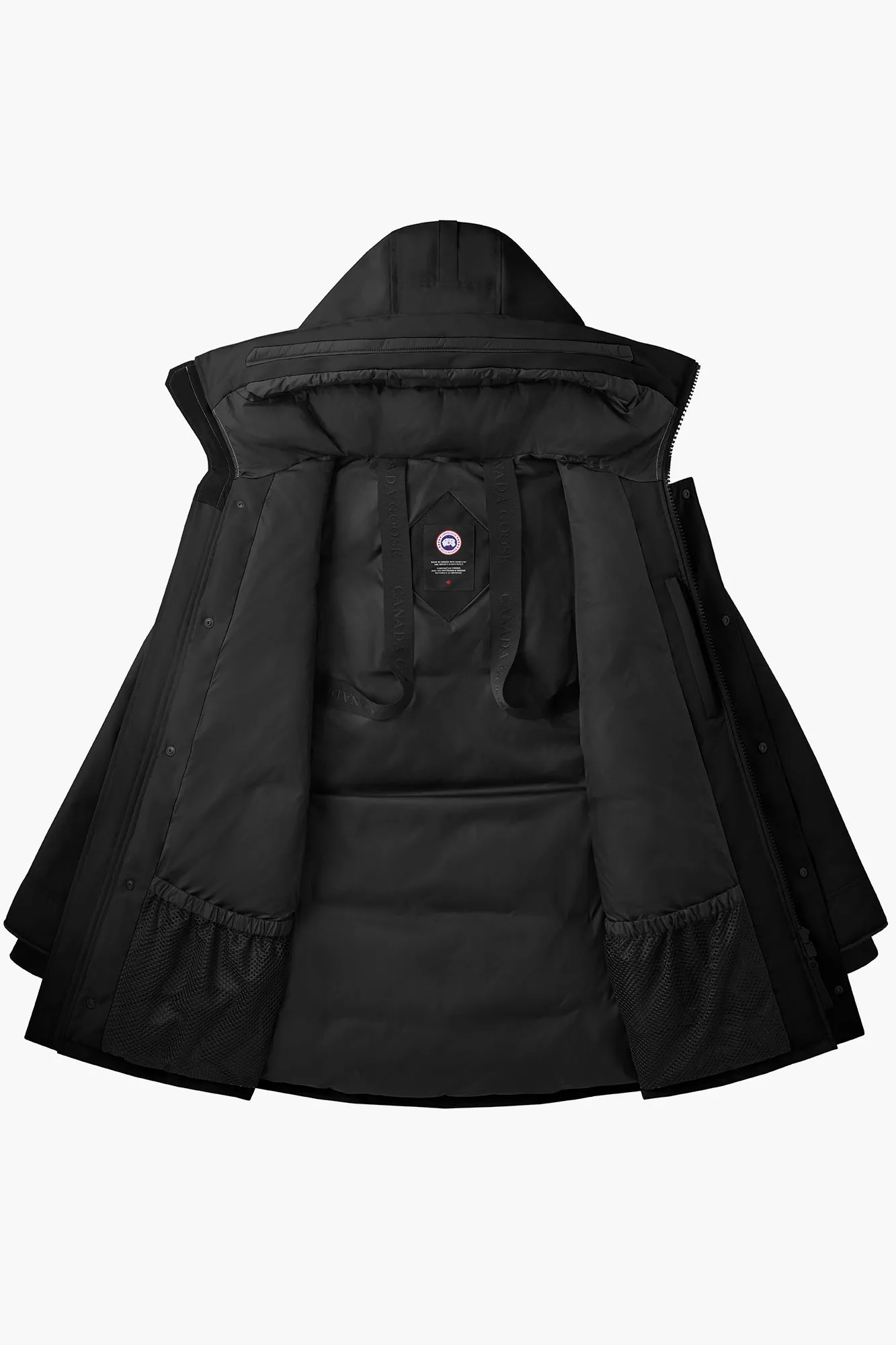 Black Mens Black Disc Langford Parka sold by Tuckernuck product image thumbnail 3