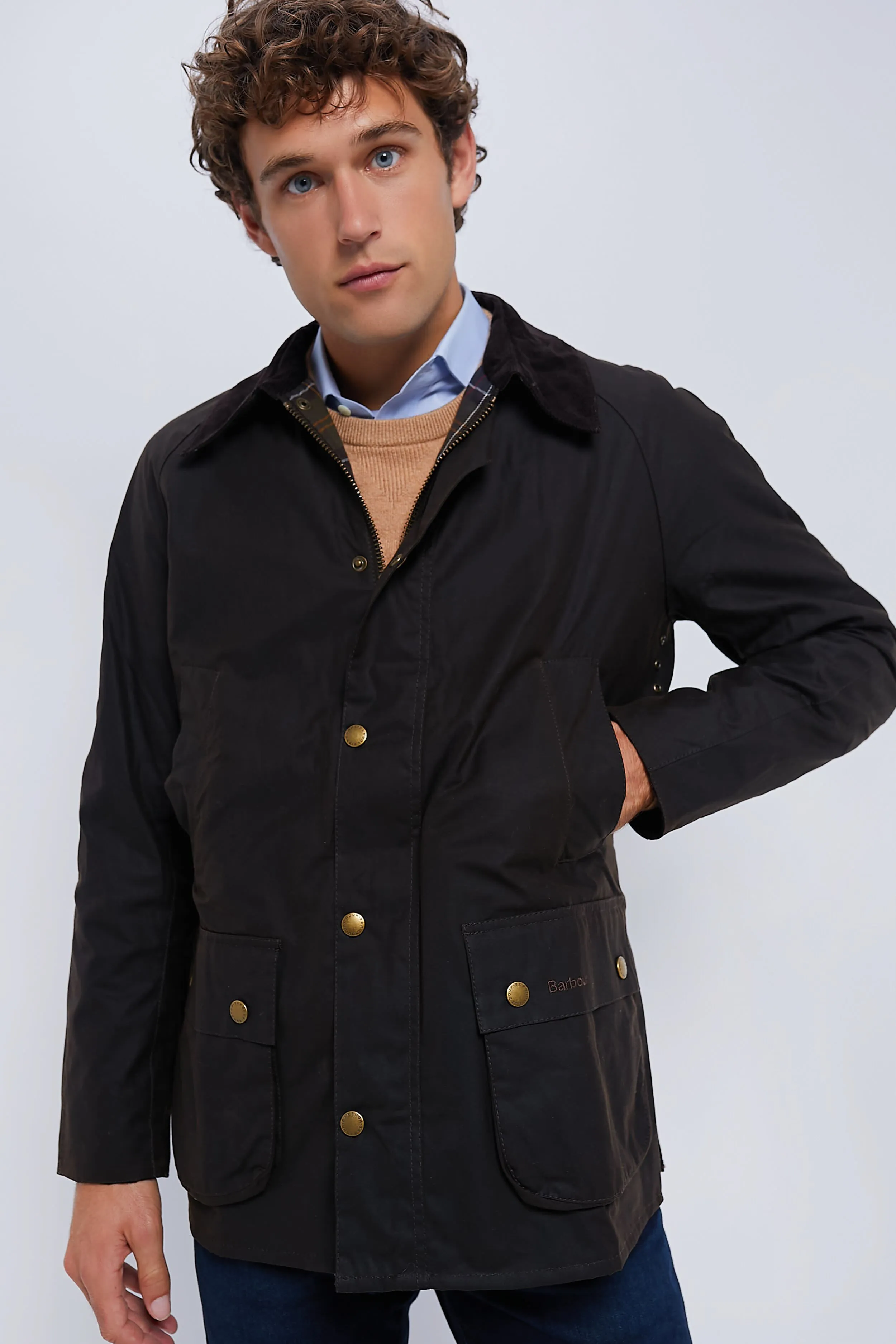Olive Ashby Wax Jacket sold by Tuckernuck product image thumbnail 2