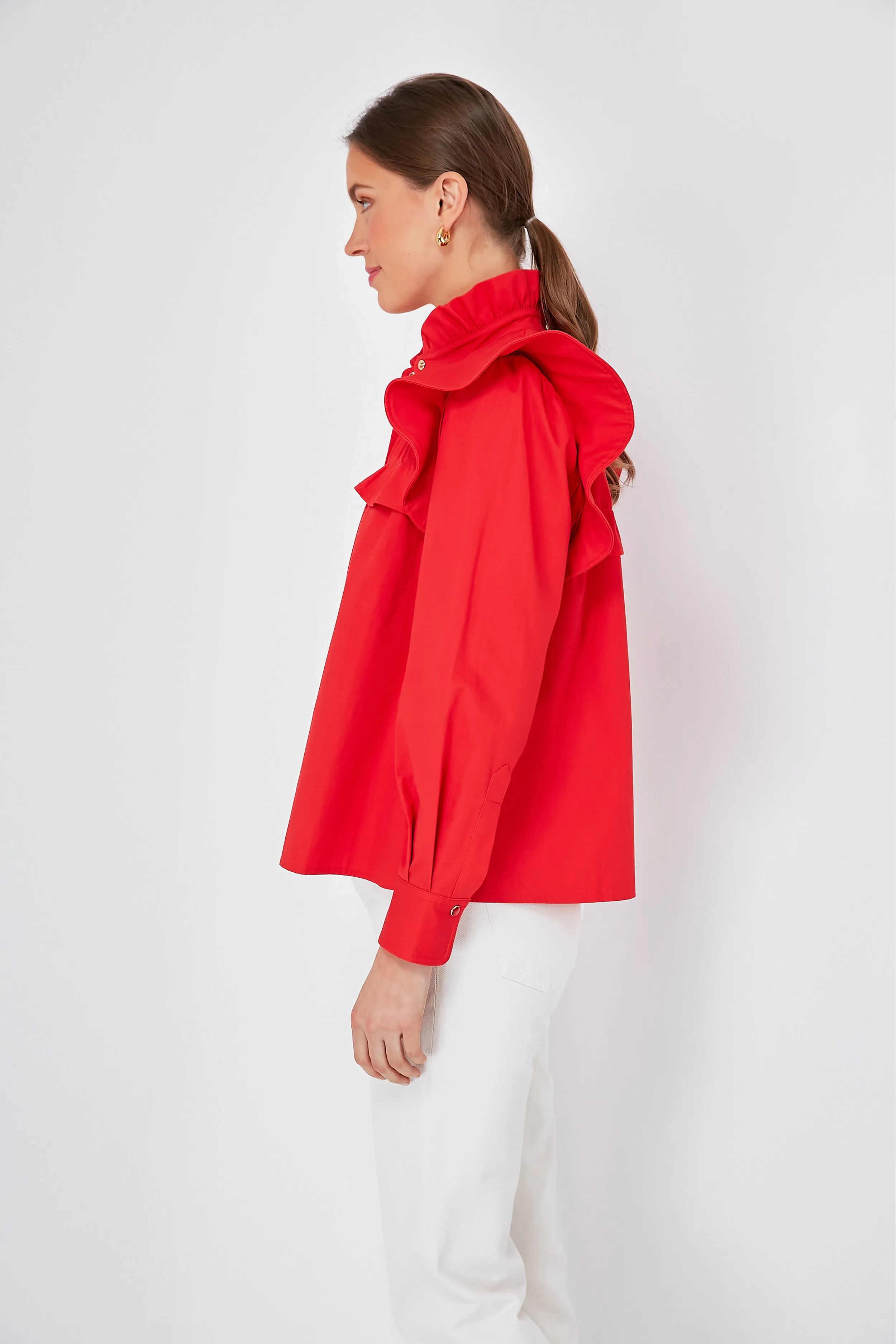 Red Winnie Blouse sold by Tuckernuck product image thumbnail 3