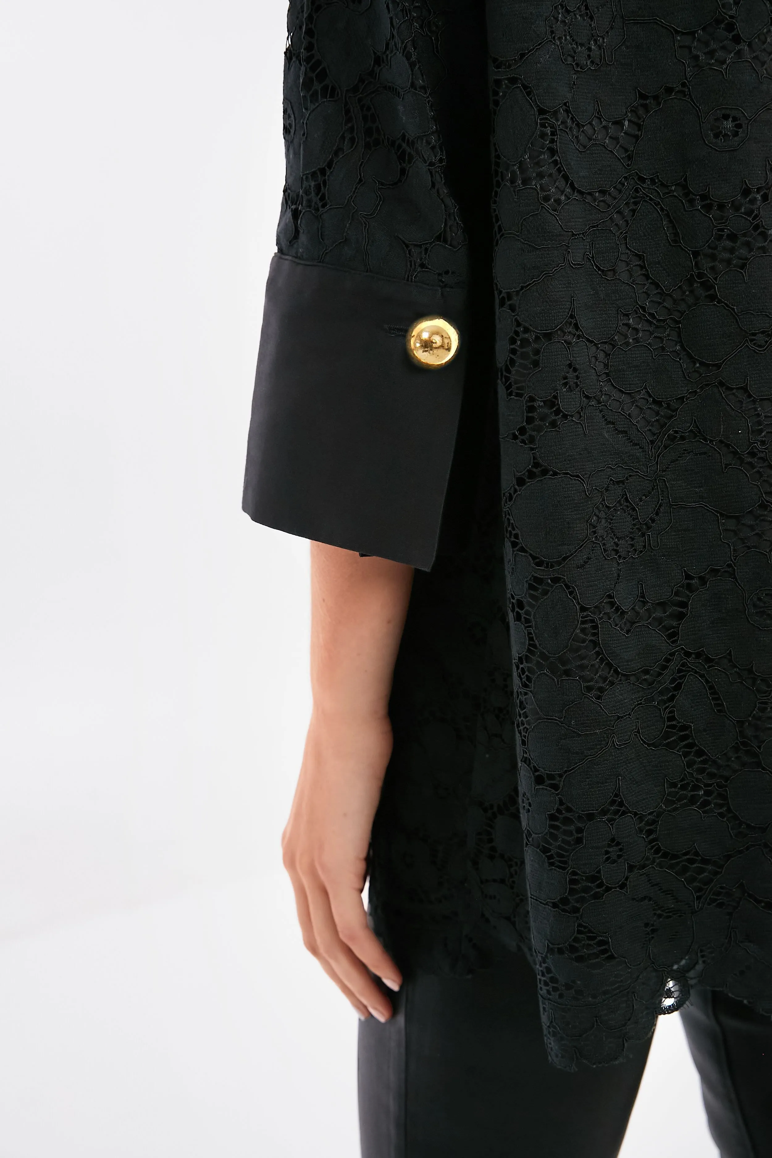 Black Lace Willow Blouse sold by Tuckernuck product image thumbnail 5