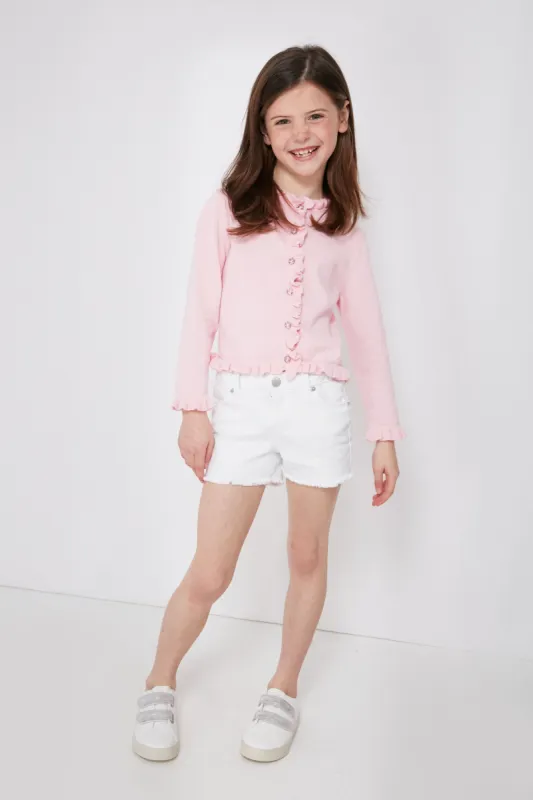 Frill Cardigan sold by Tuckernuck