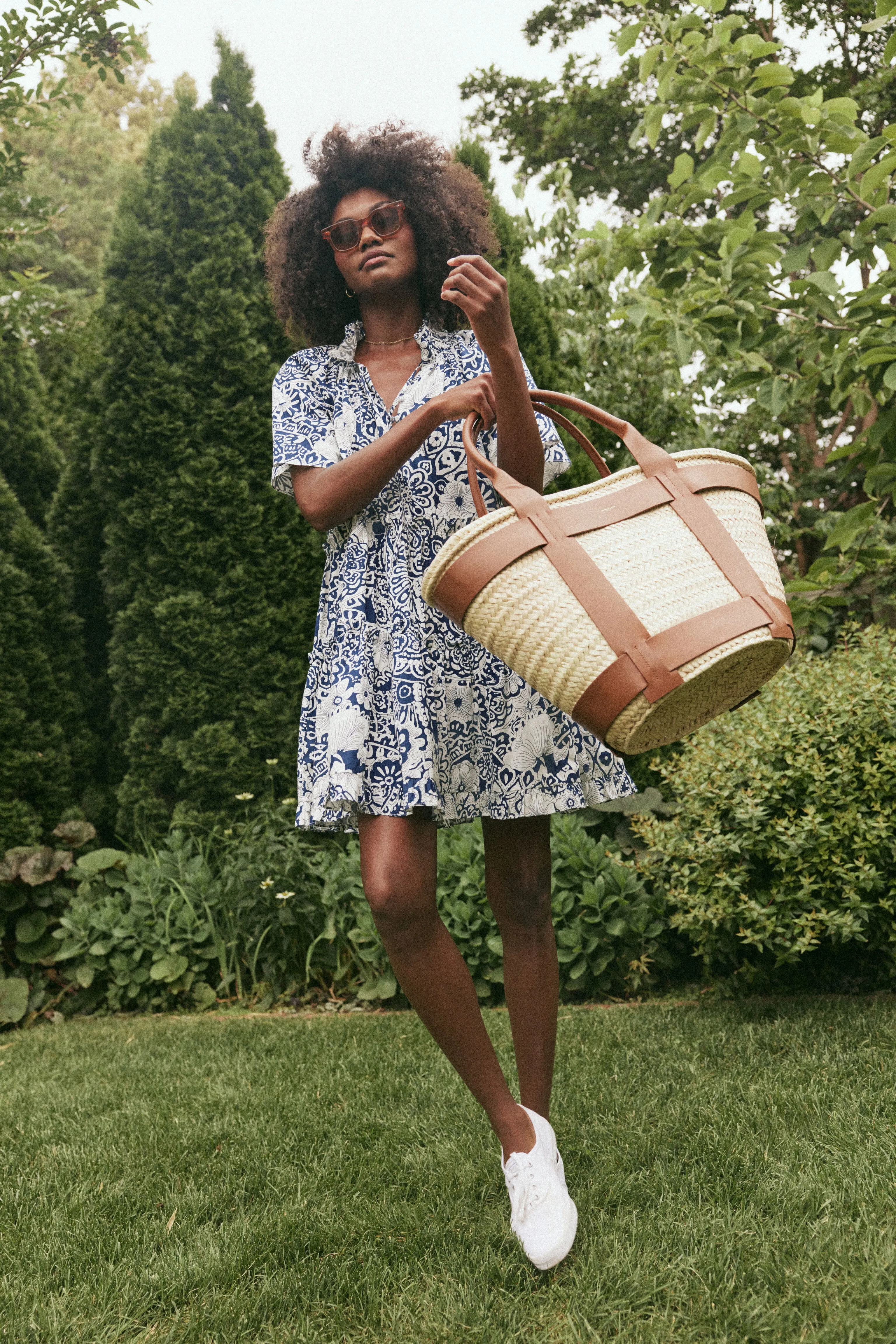 Tan Natural Raffia Maxi Santorini Bag sold by Tuckernuck product image thumbnail 2