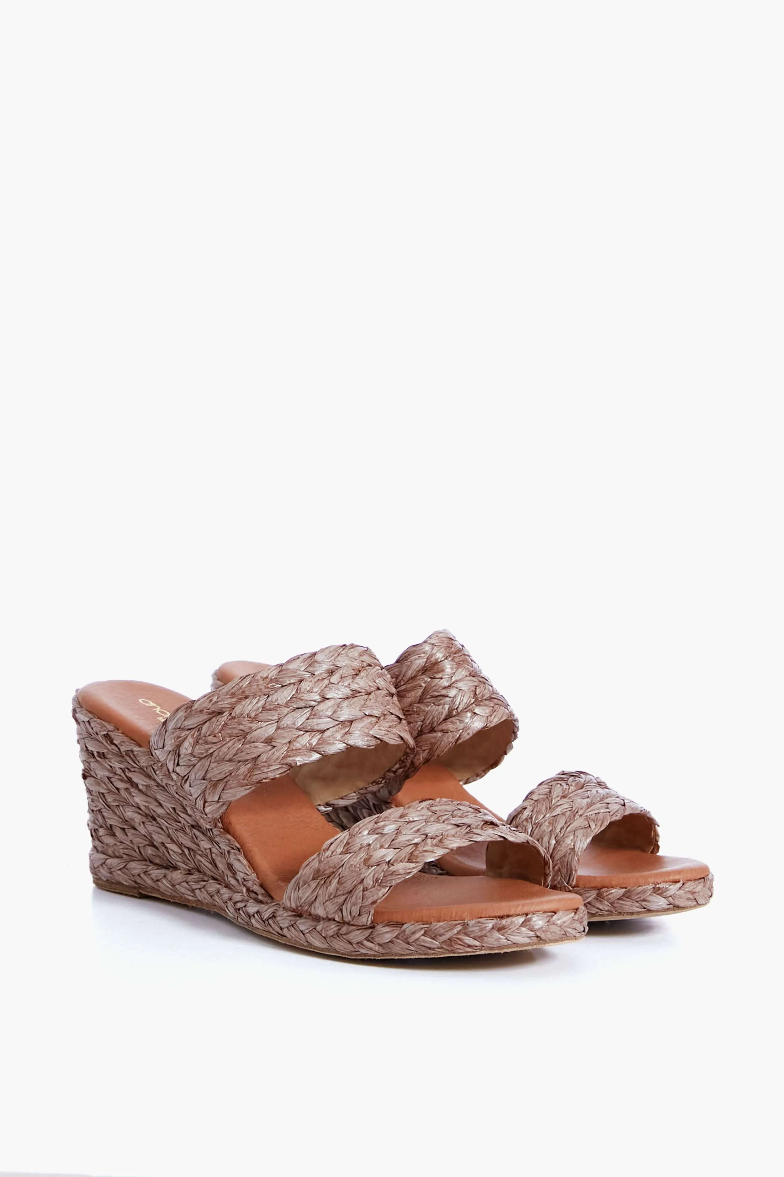 Espresso Nolita Raffia Wedges sold by Tuckernuck product image thumbnail 4