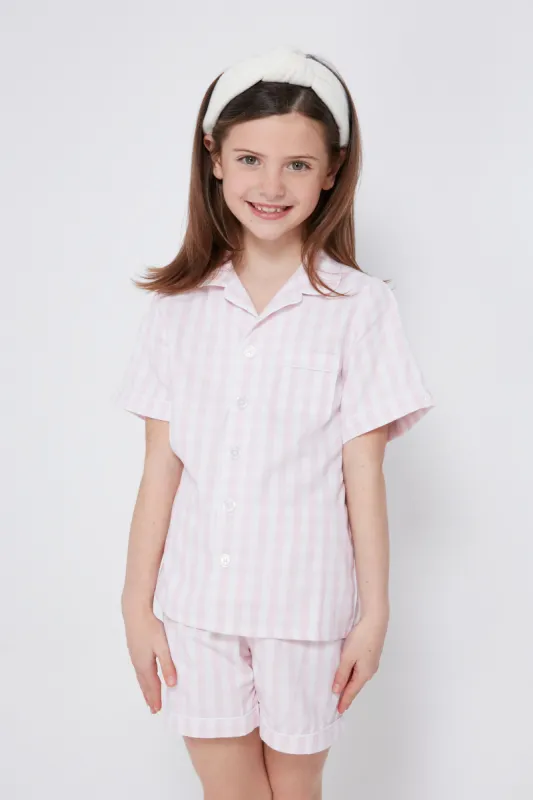 Pink Gingham Short Set made by Petite Plume