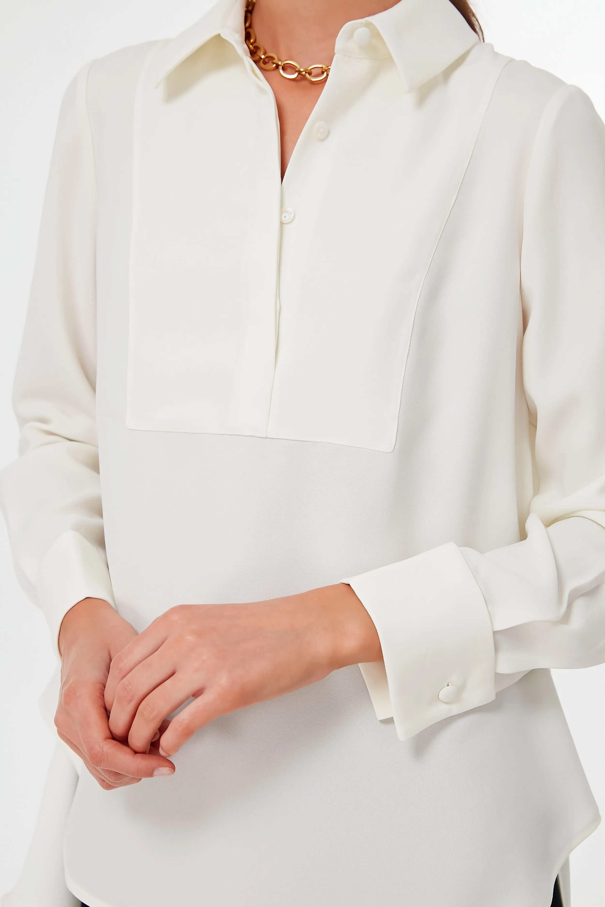 Cream Carrie Blouse sold by Tuckernuck product image thumbnail 5