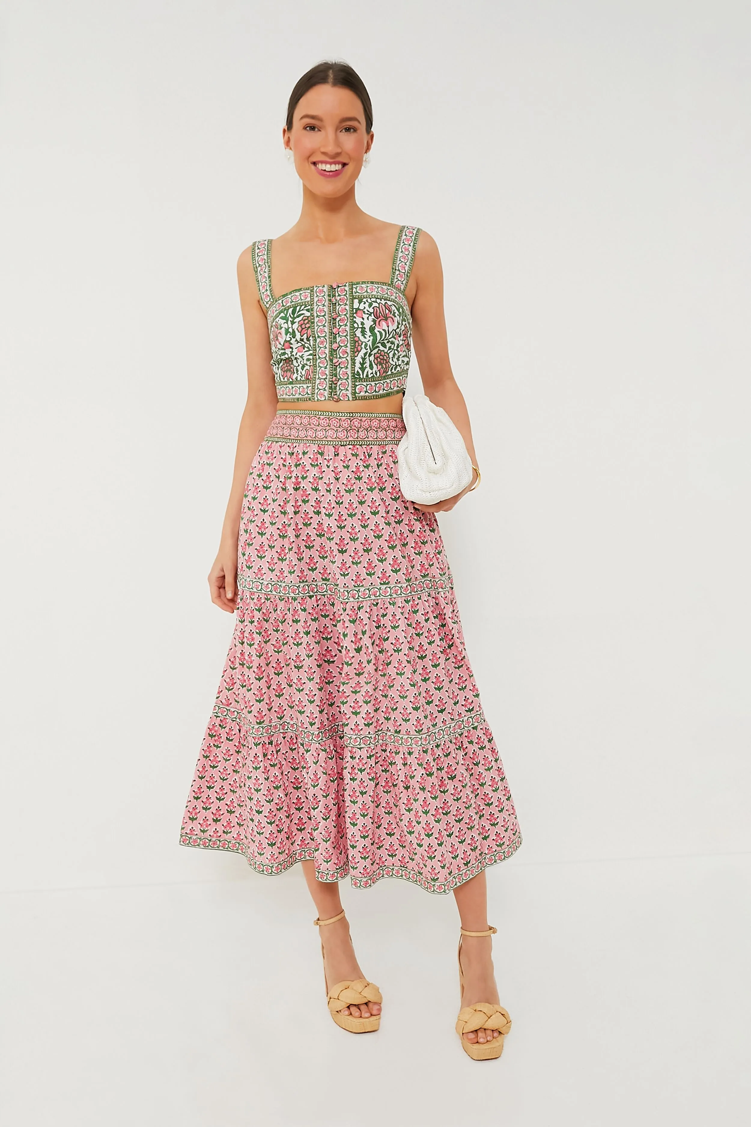 Mother of Pearl Zia Earrings sold by Tuckernuck product image thumbnail 4