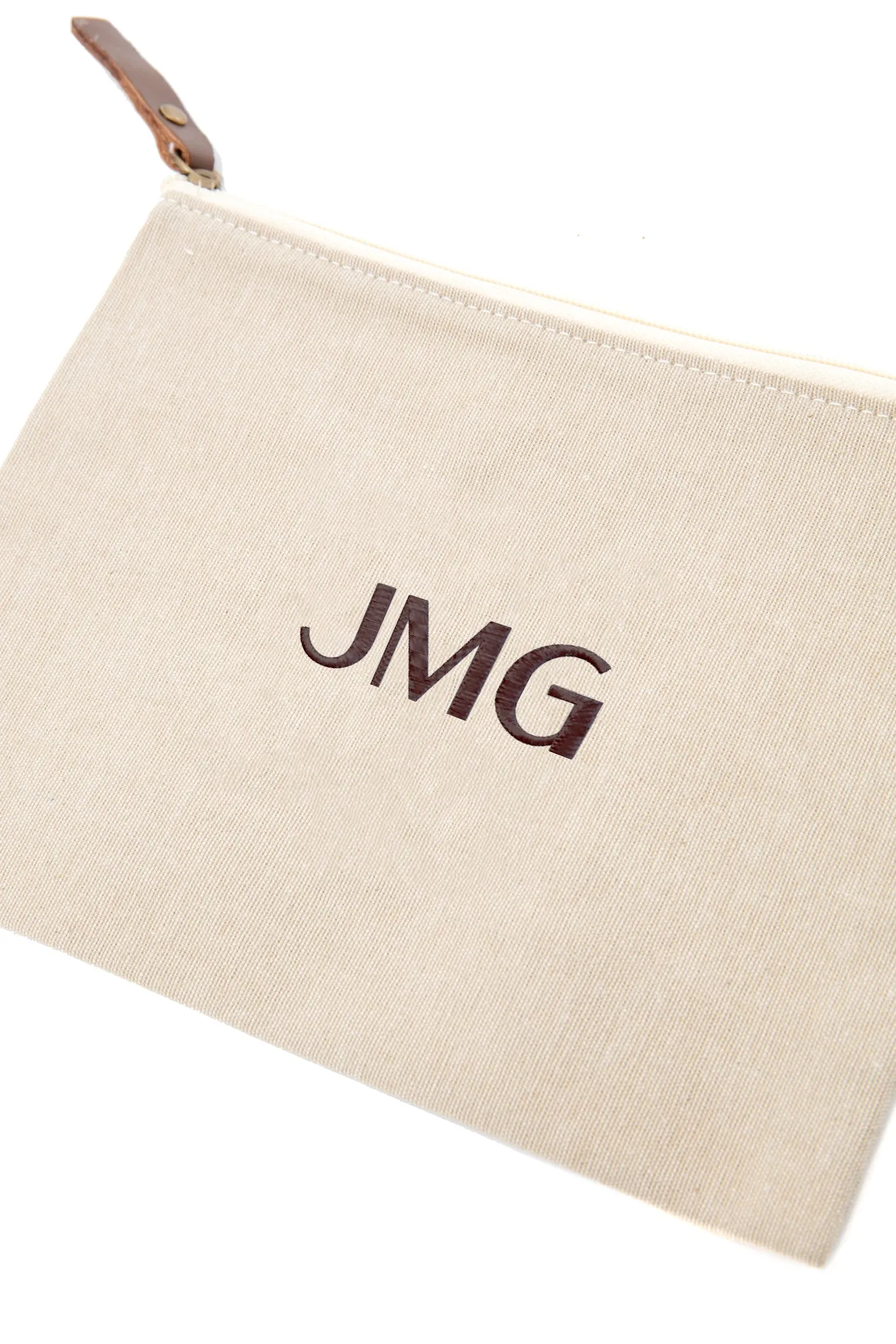 Jute Cosmetic Bag sold by Tuckernuck product image thumbnail 3