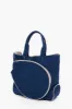 Navy Monogrammed Tennis Tote sold by Tuckernuck