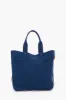 Navy Monogrammed Tennis Tote sold by Tuckernuck