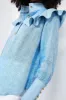 Chambray Linen Mirabella Blouse sold by Tuckernuck