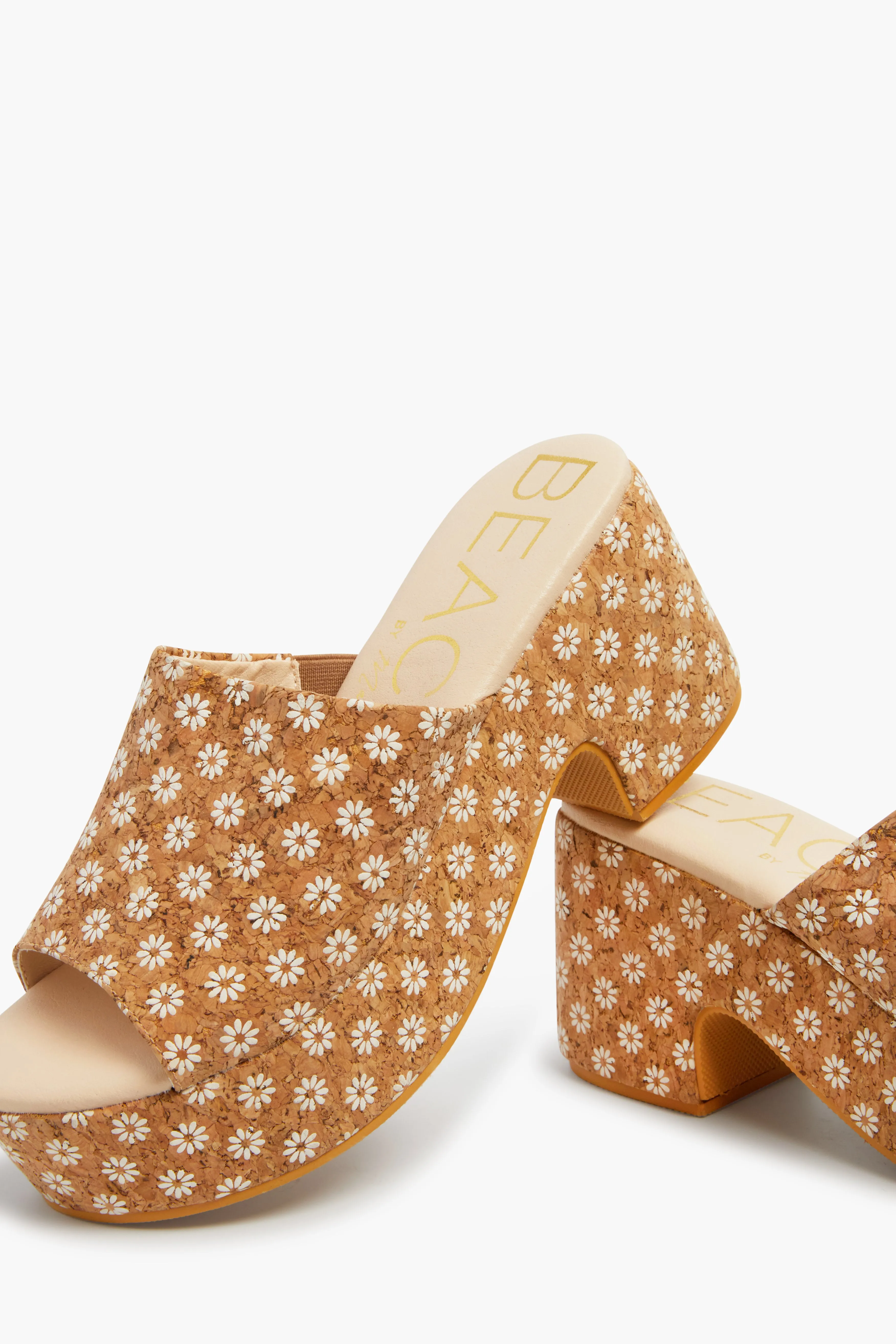 Cork Daisy Terry Heels sold by Tuckernuck product image thumbnail 5