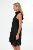 Black Guipure Lace Blythe Dress sold by Tuckernuck