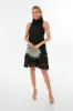 Black Guipure Lace Blythe Dress sold by Tuckernuck