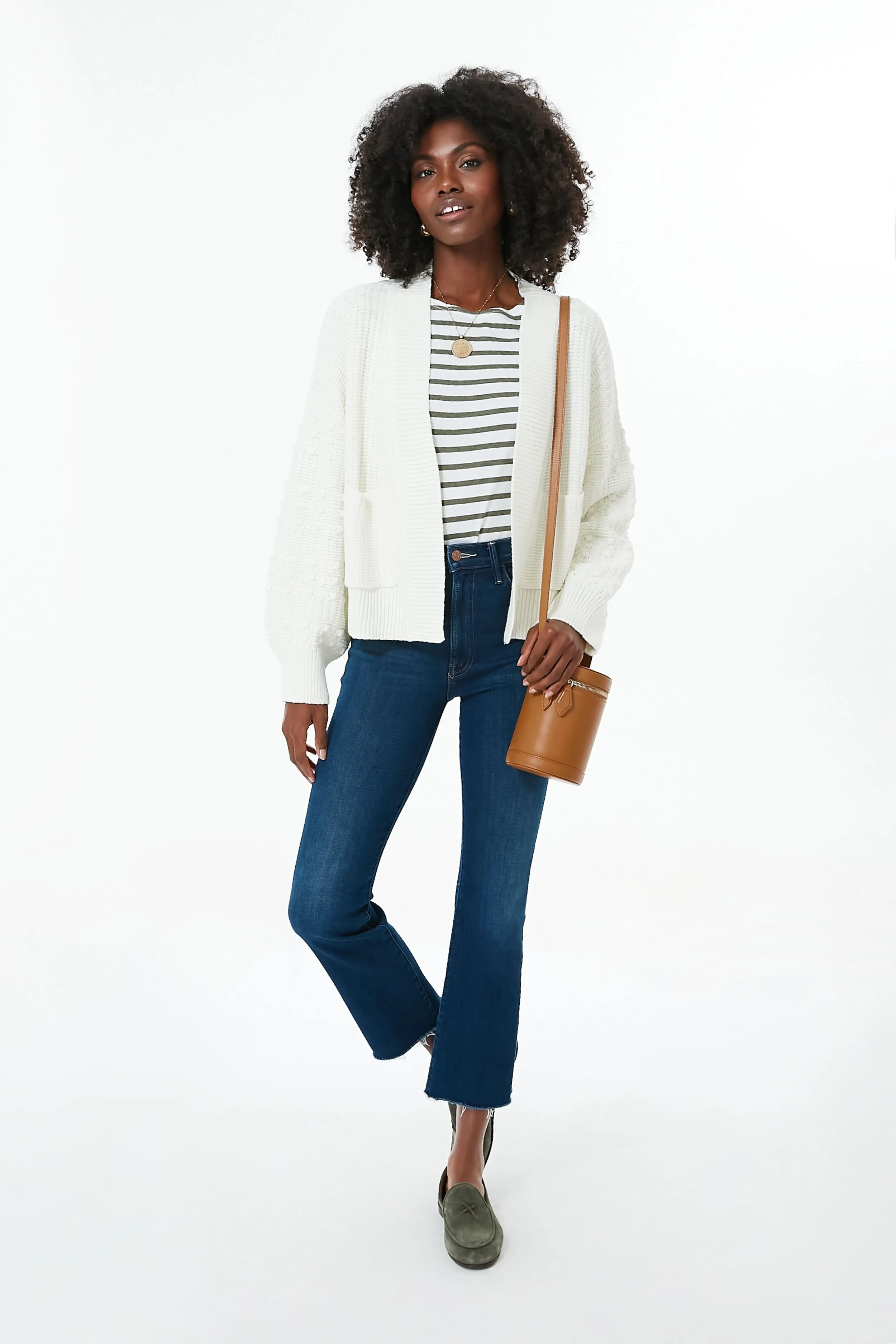 Cream Bobble Cardigan sold by Tuckernuck product image thumbnail 2