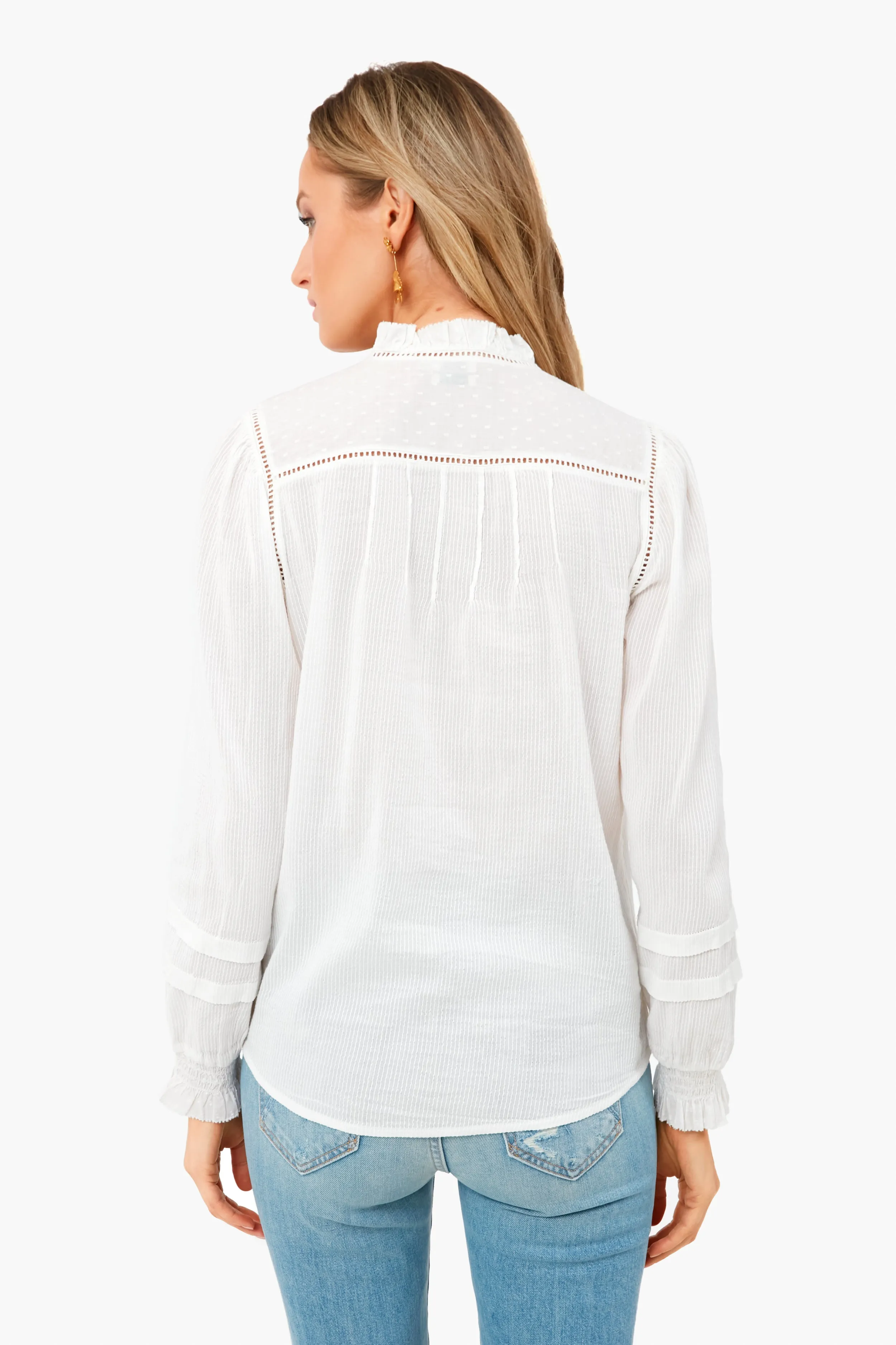 White Willa Top sold by Tuckernuck product image thumbnail 4