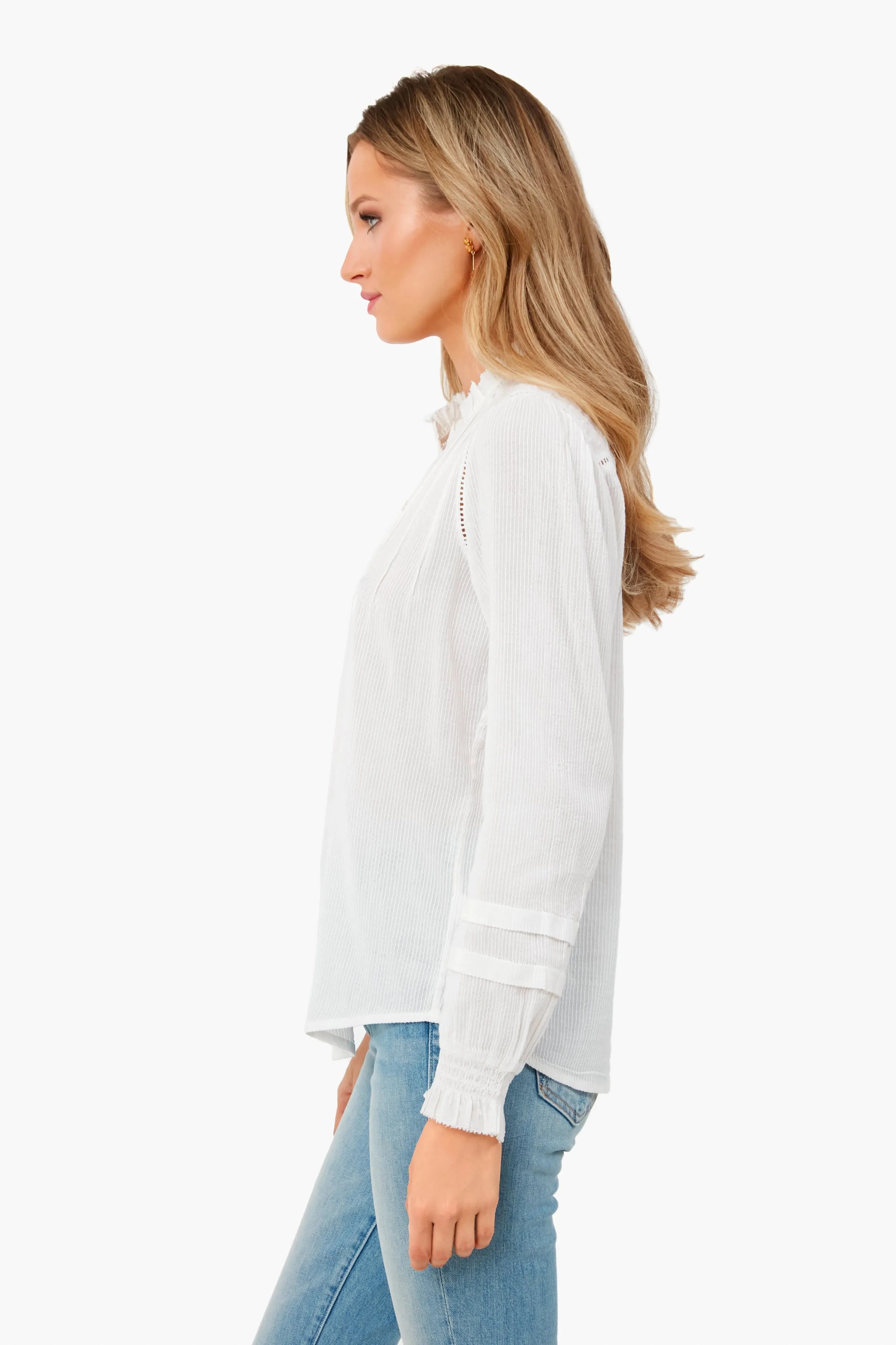 White Willa Top sold by Tuckernuck product image thumbnail 3