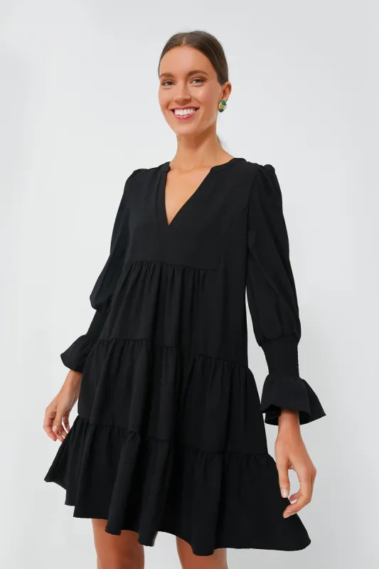 Black Crepe Kenzo Dress sold by Tuckernuck