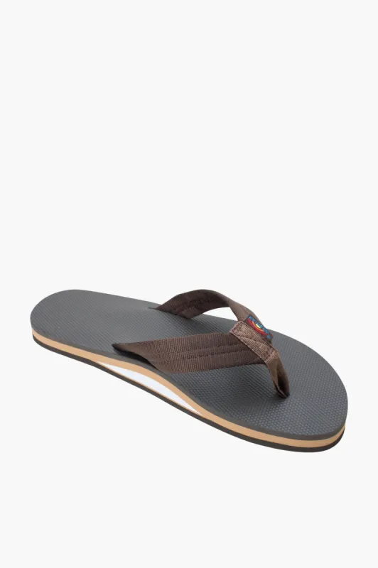 Brown Classic Rubber Single Layer Arch Support Sandal sold by Tuckernuck
