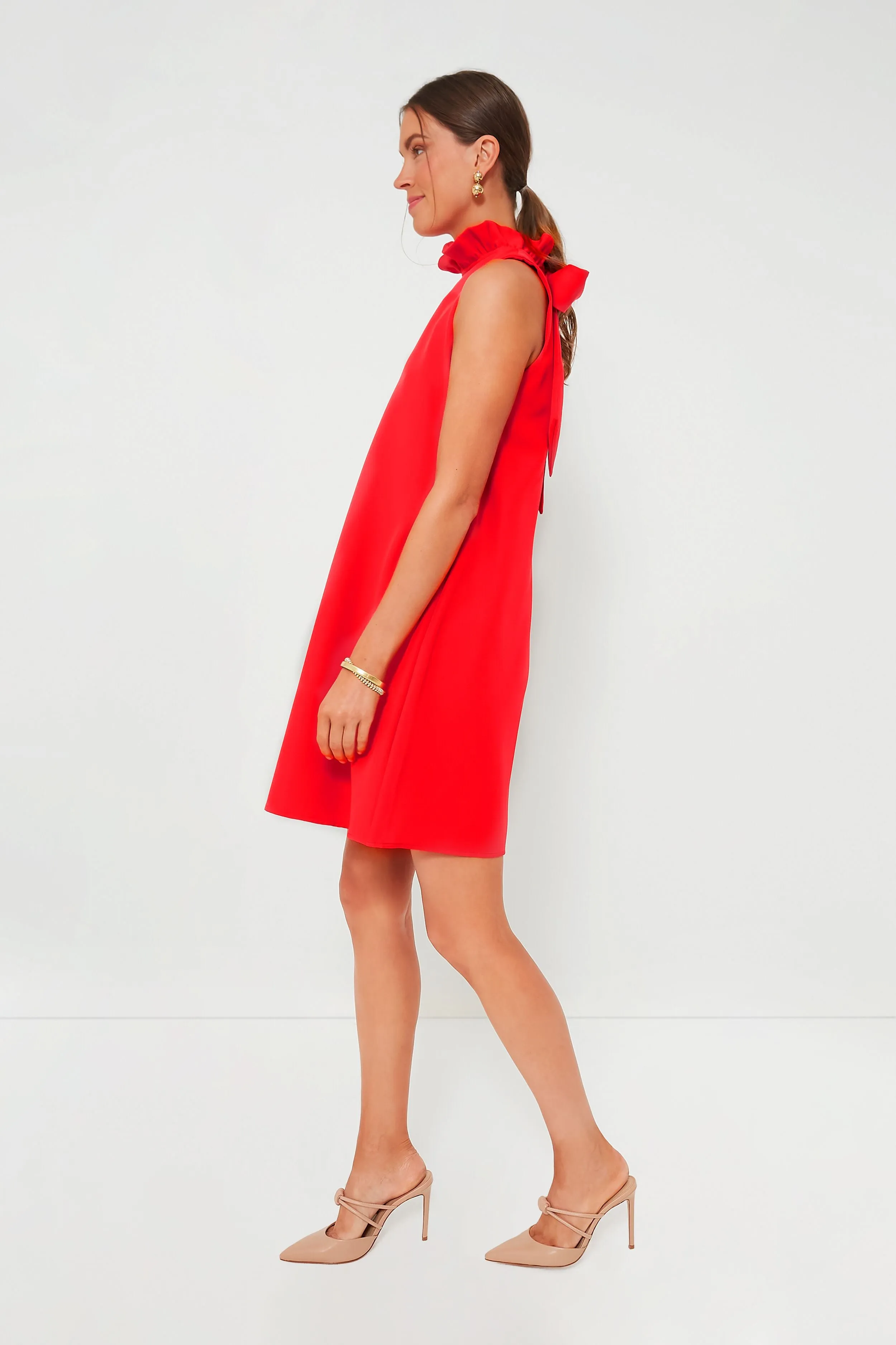 Poppy Red Blythe Dress sold by Tuckernuck product image thumbnail 3